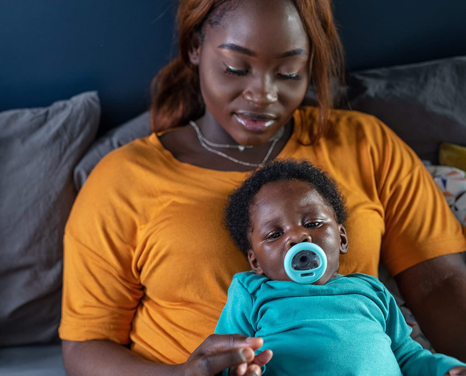 Tommee Tippee Closer To Nature Breast Like Soother, Pack of 2, (0-6 months) image number 5