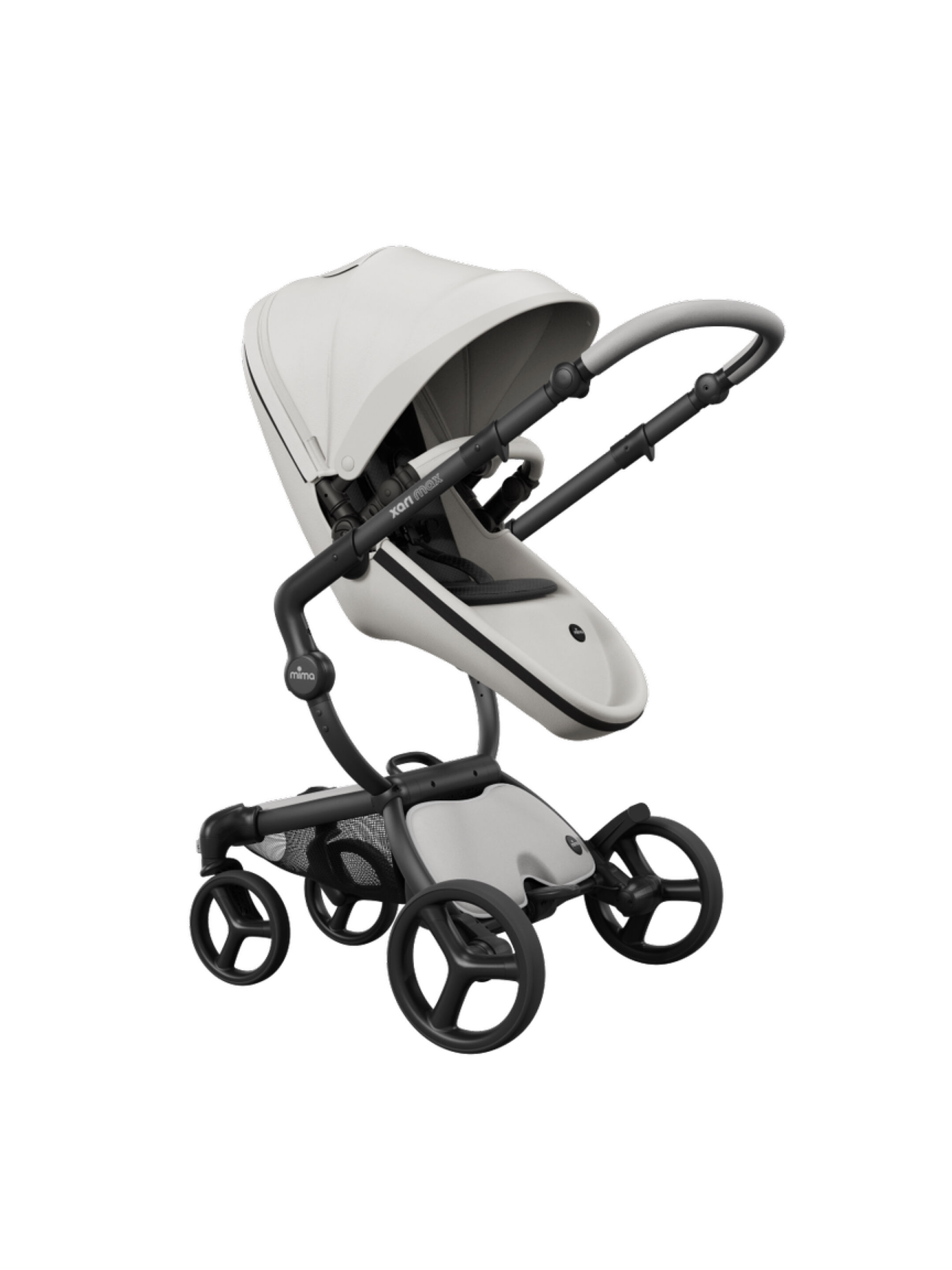 Xari Max Black Frame + Snow White Seat Box + Black Starter Pack image number 2