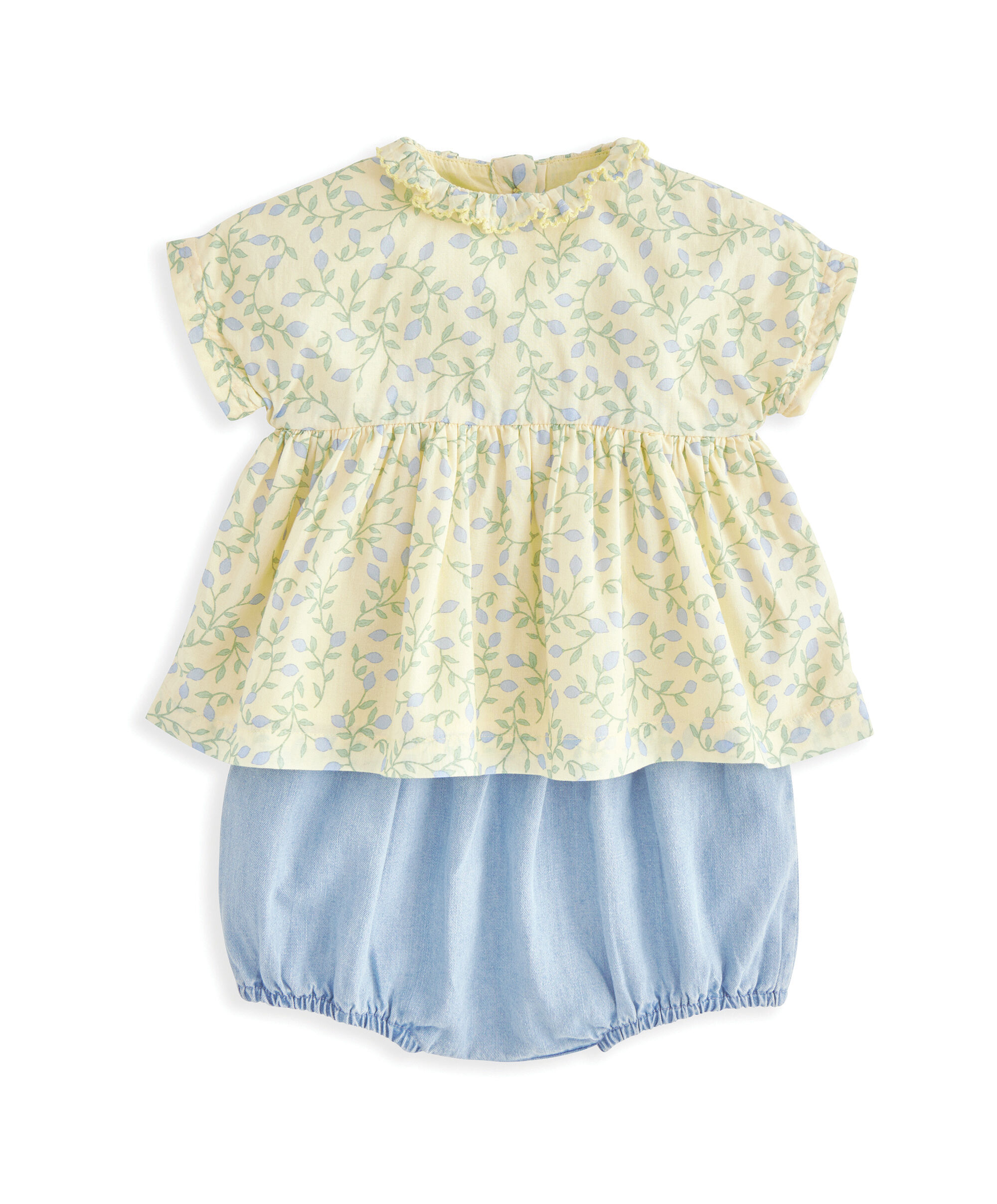 2 Piece Blouse & Bloomer Set image number 2