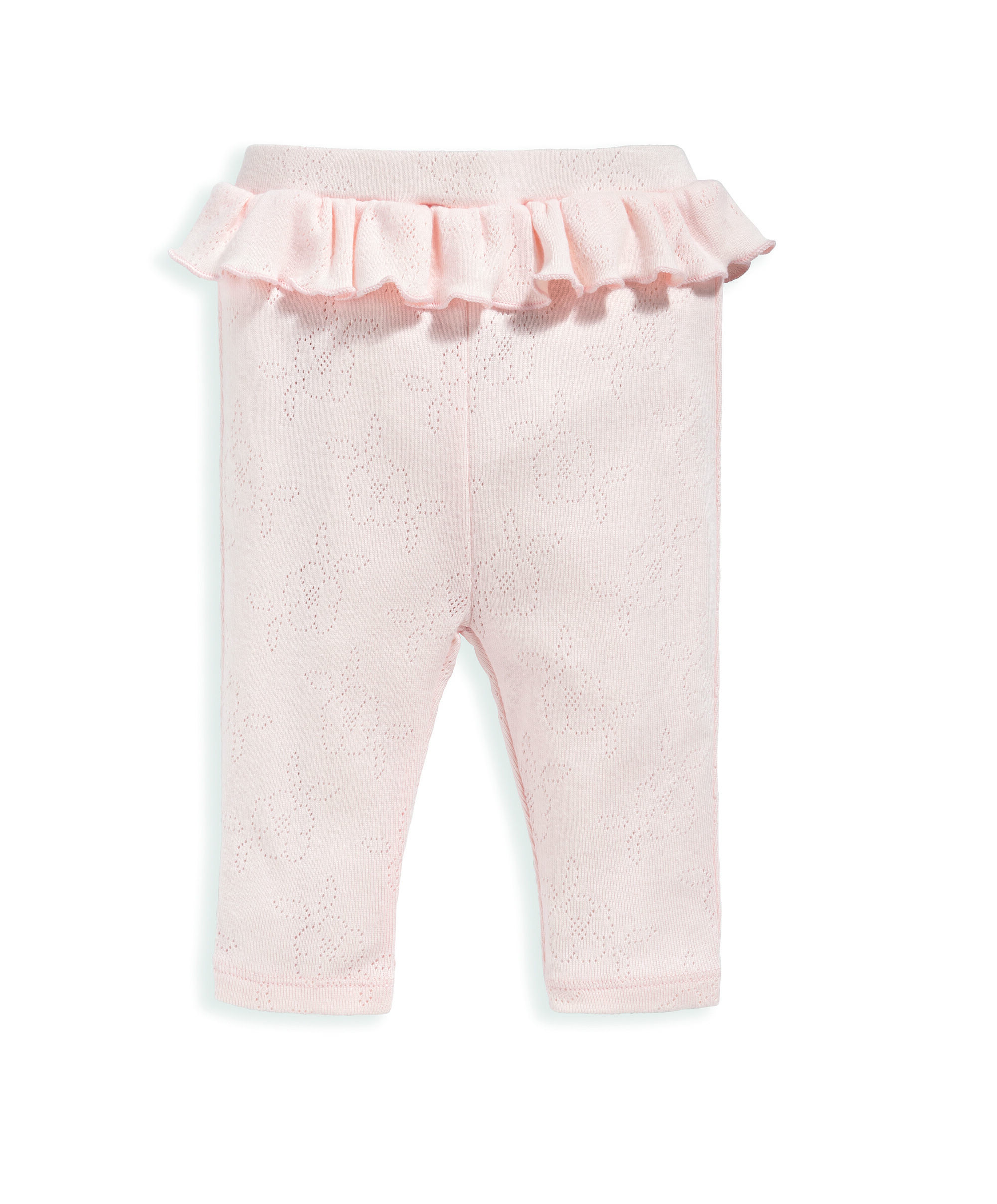 2 Piece Frill Hem Pointelle Set image number 4