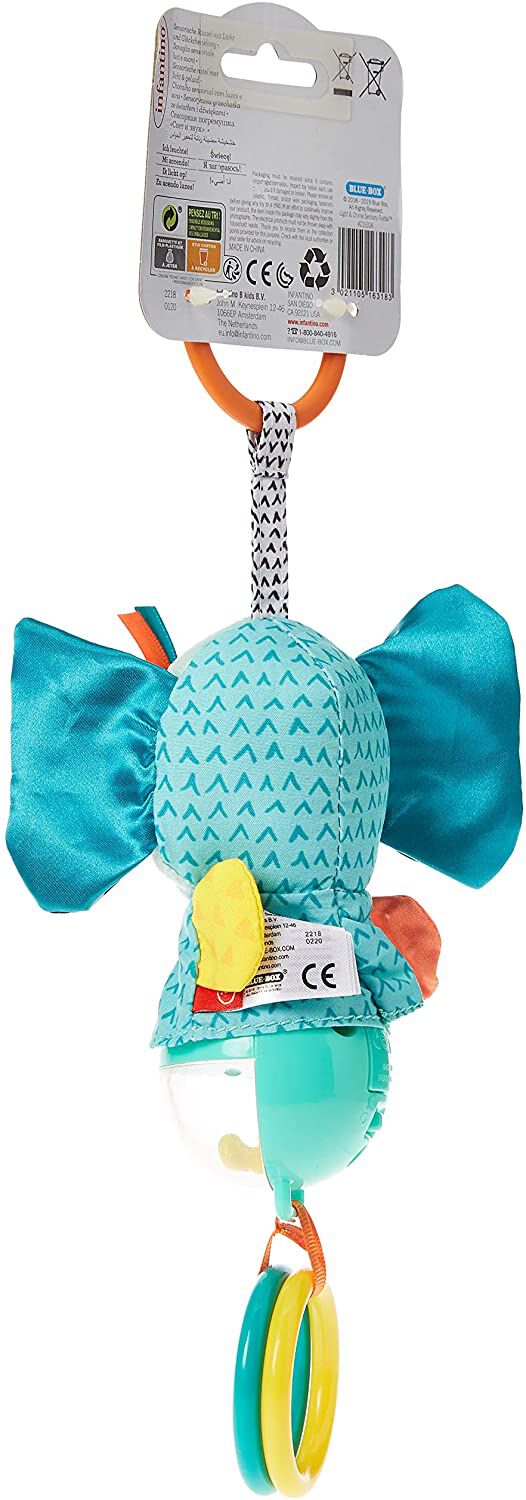 Infantino Light Chime Sensory Rattle image number 2