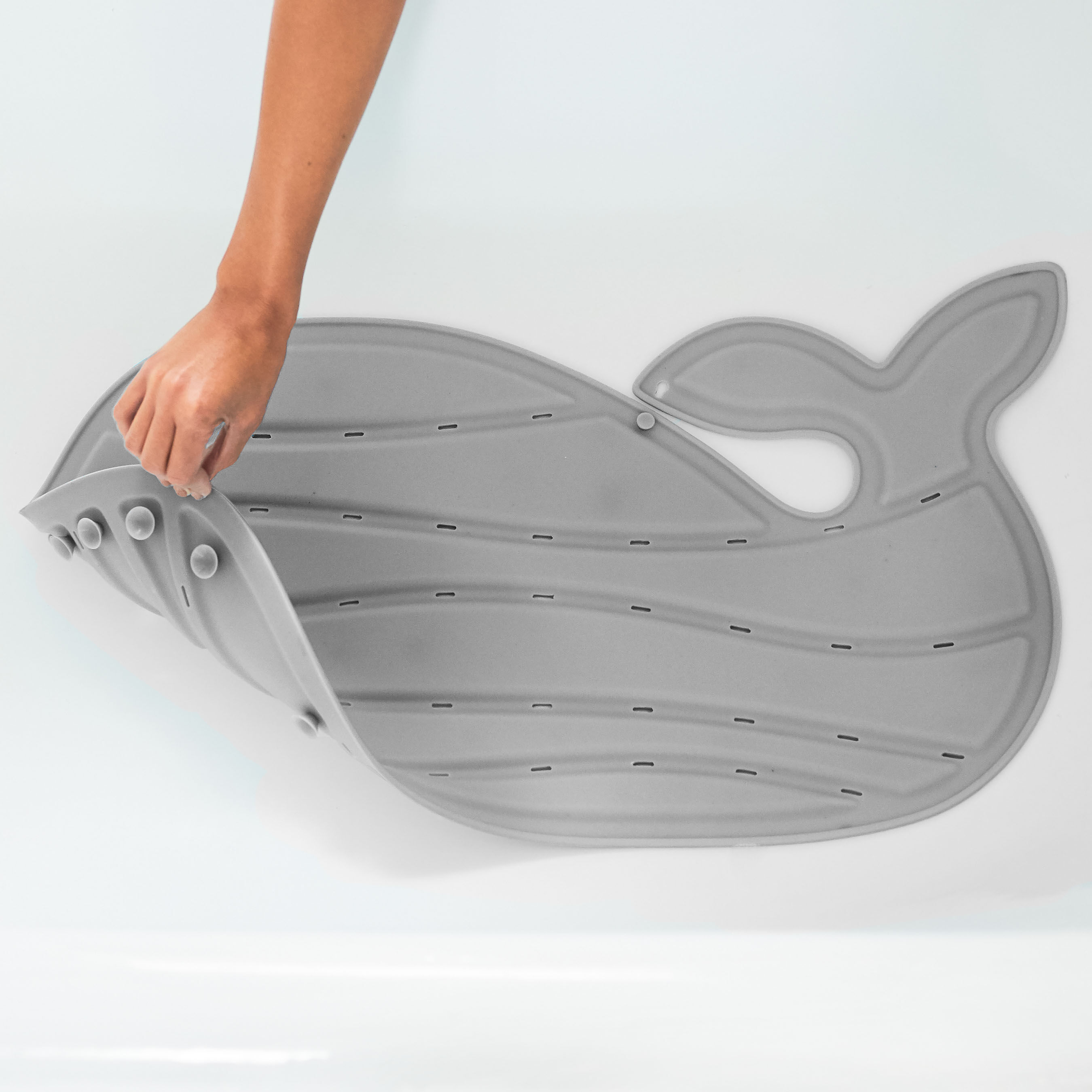 Skip Hop Moby Bath Mat Grey image number 6