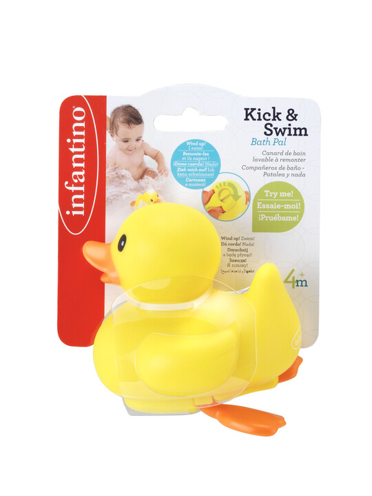 Infantino Kick & Swim Bath Pals - Duck image number 2