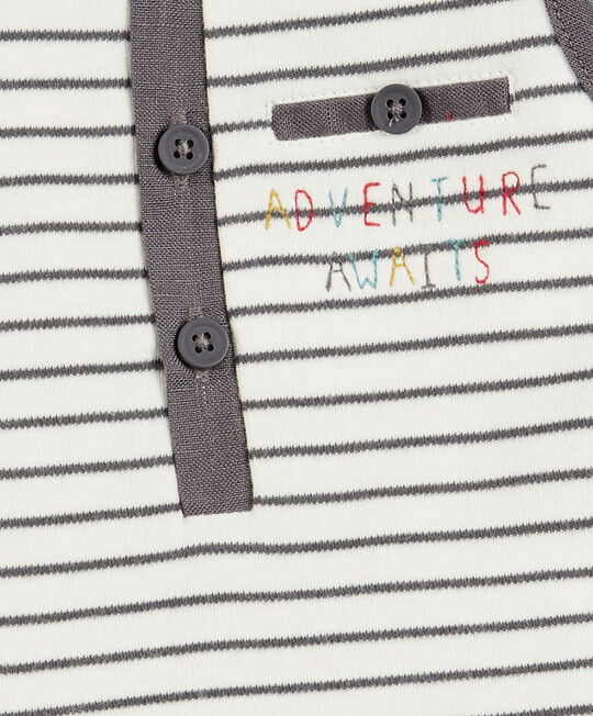 Stripe Vest & Short Set image number 5