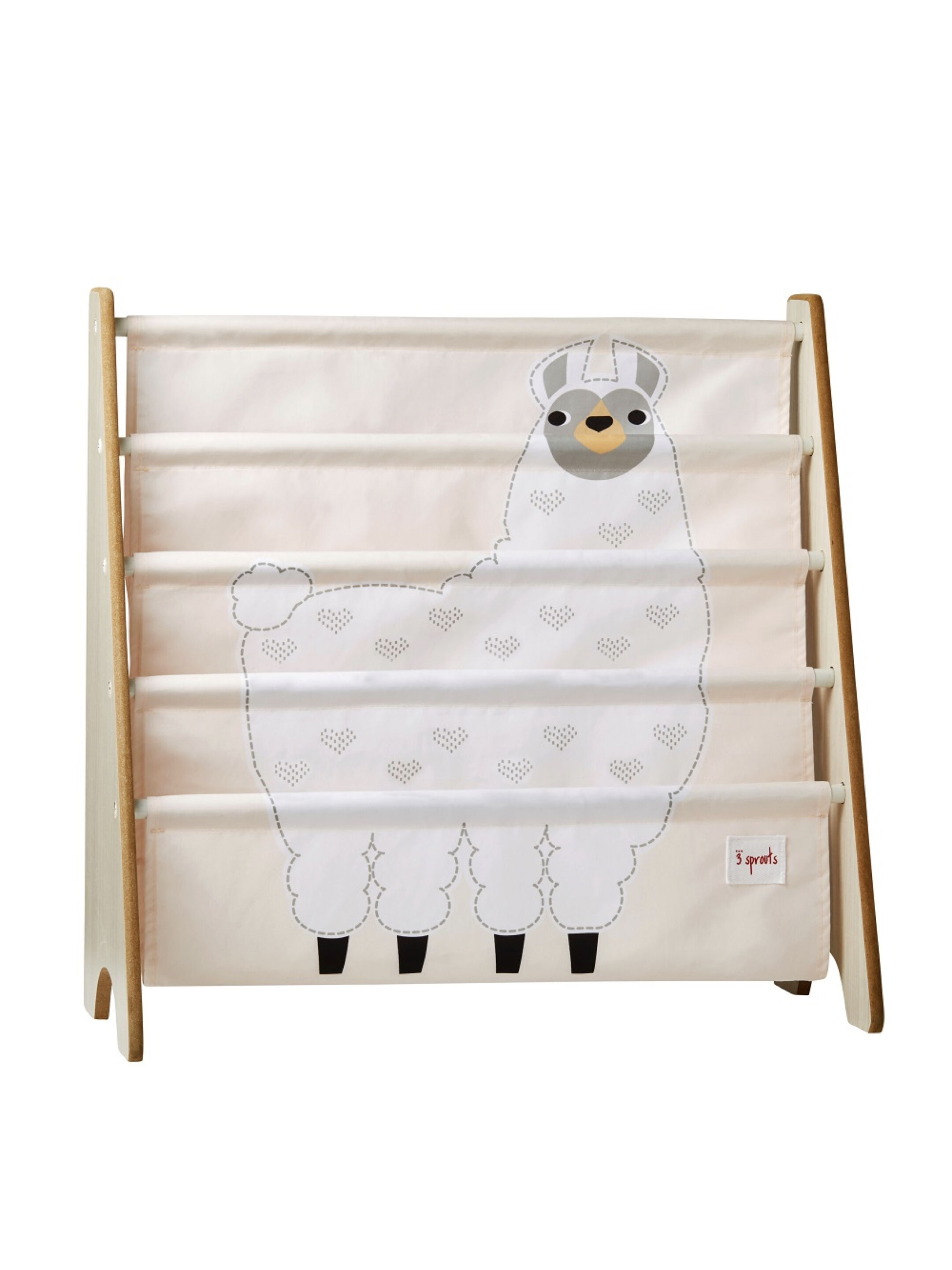 3 Sprouts Book Rack - Llama image number 1