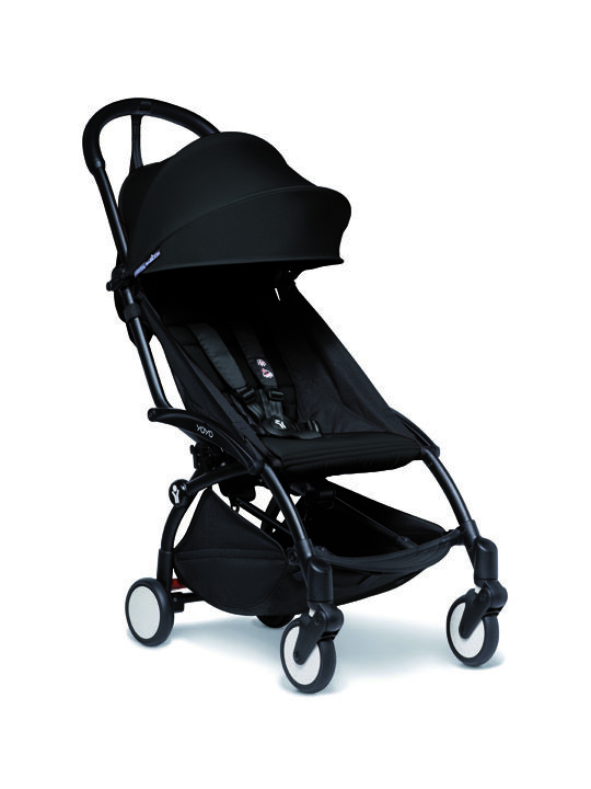YOYO2 Stroller Black Frame with Black 6+ Color Pack image number 1