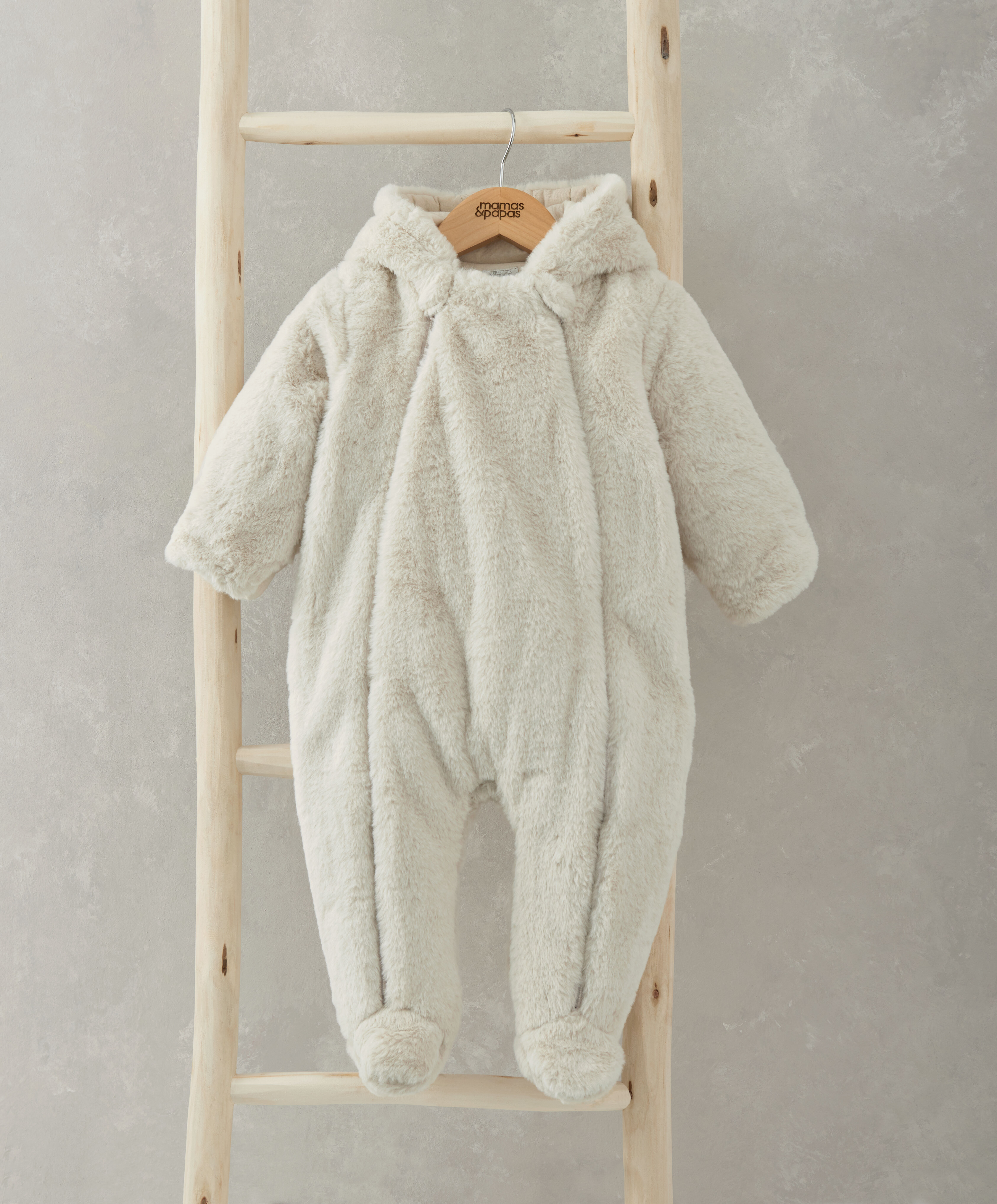 Faux Fur Pramsuit image number 1