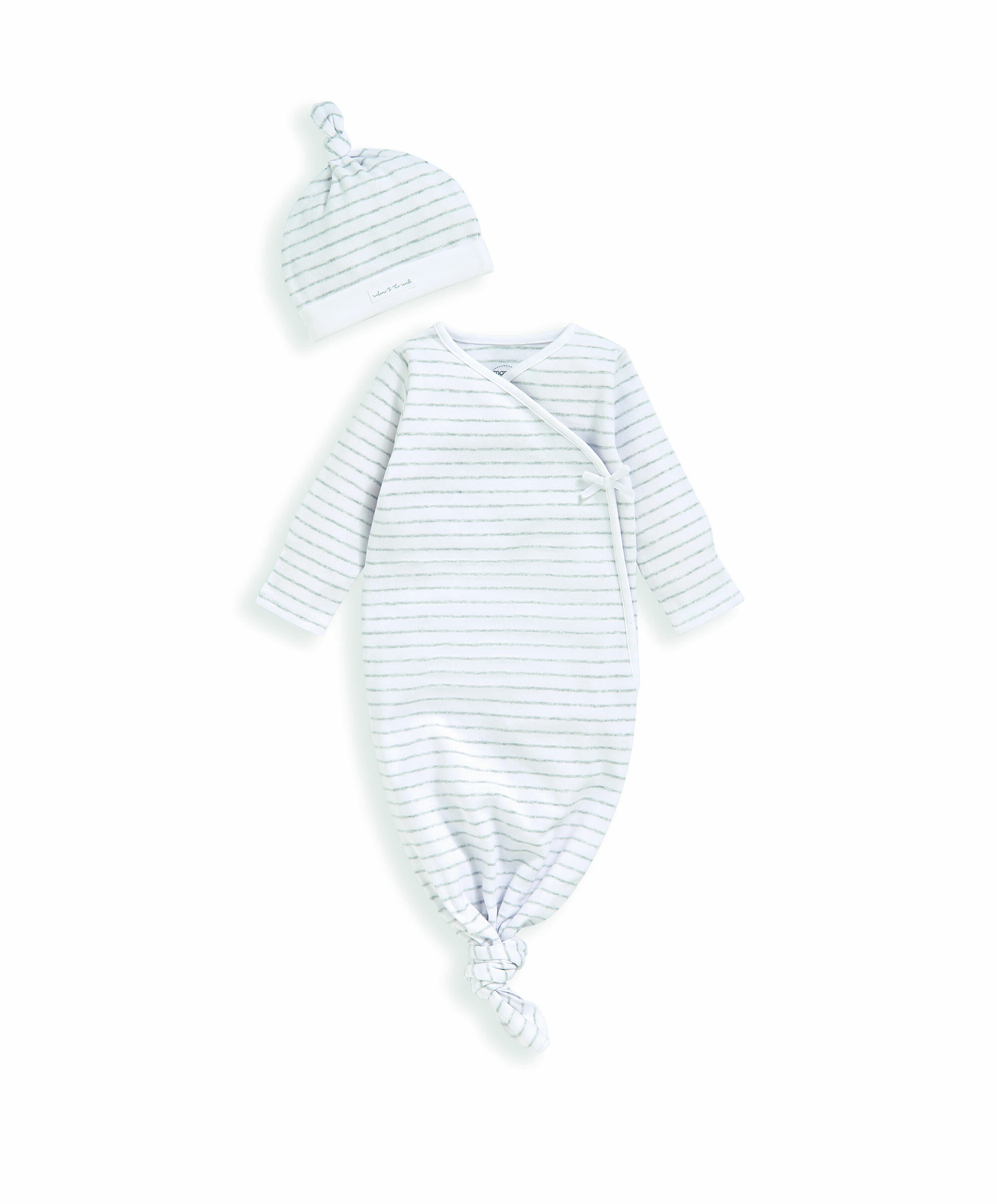 2 Piece Stripe Knot All In One Set image number 2