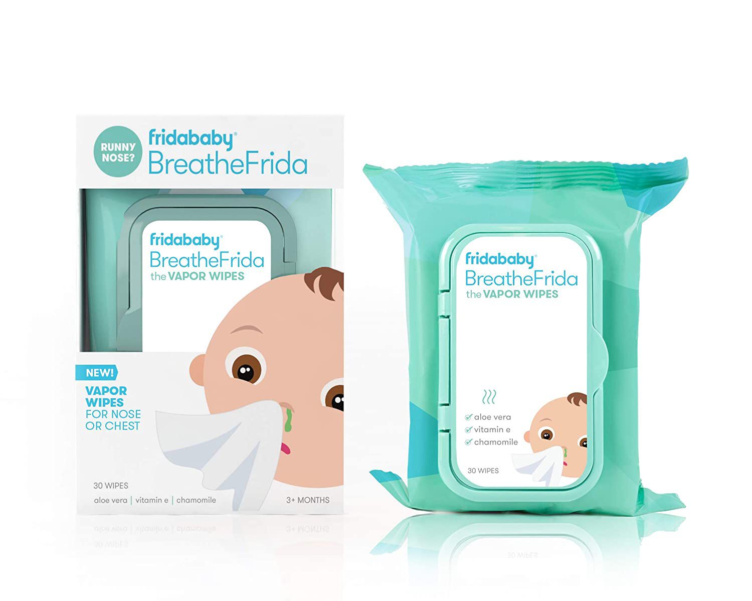 Frida Baby - BreatheFrida Baby Vapor Wipes For Nose Or Chest image number 5