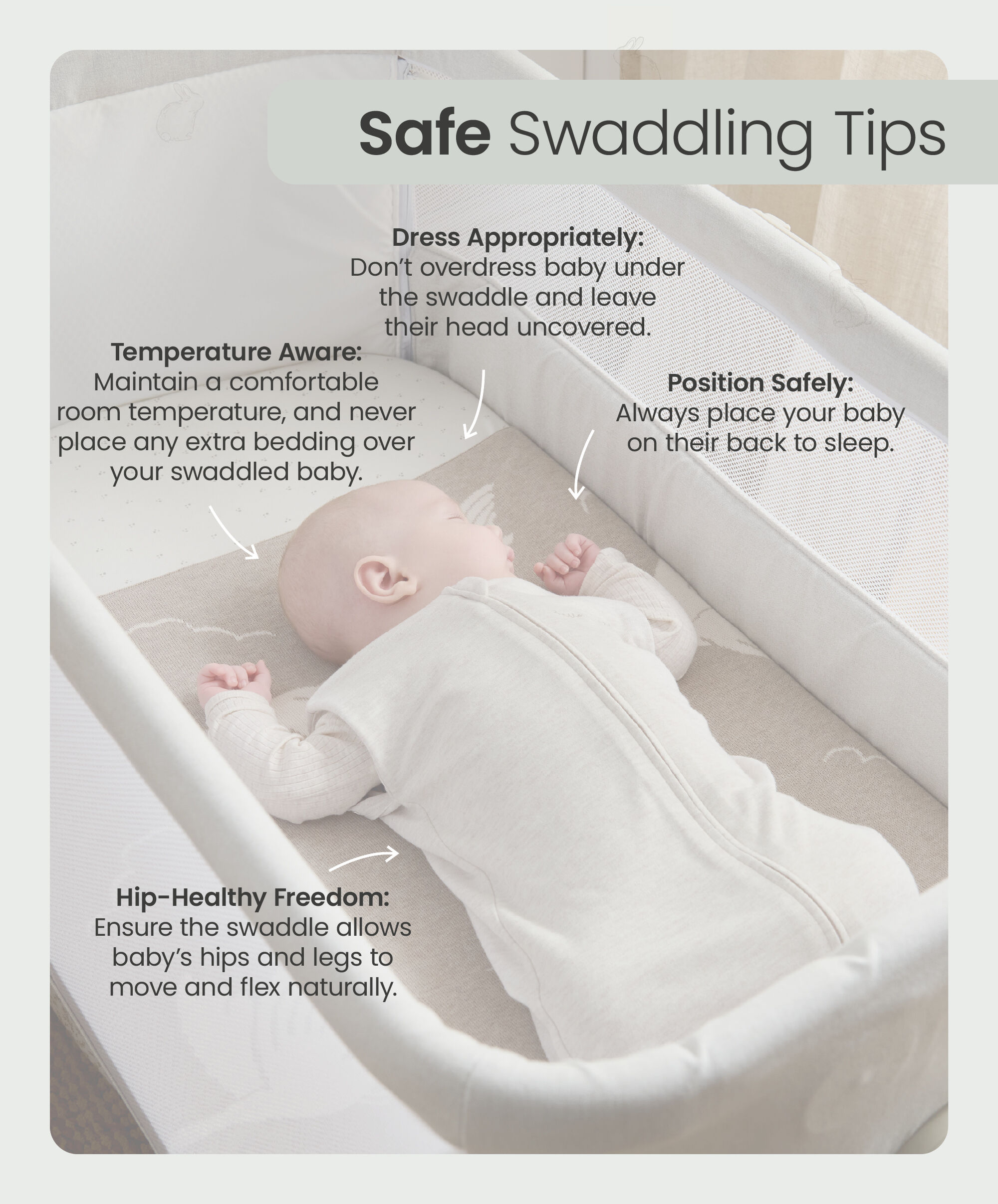 Swaddle - Newborn 1.0T Pink image number 7