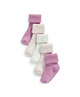 5 Pack Ribbed Socks Pink image number 2