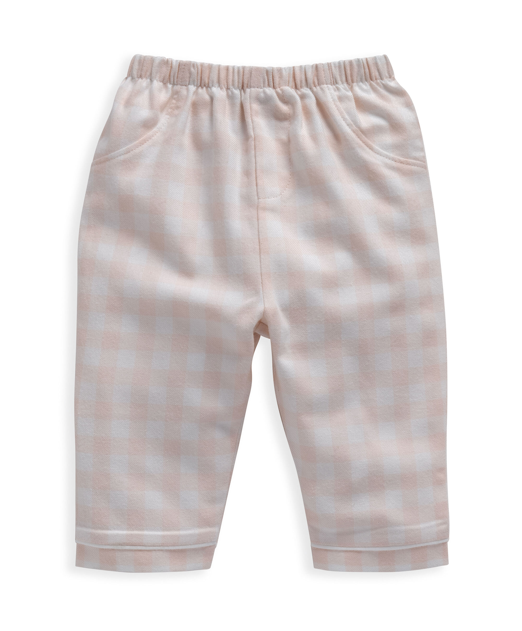 Pink Gingham Woven Pyjamas image number 15