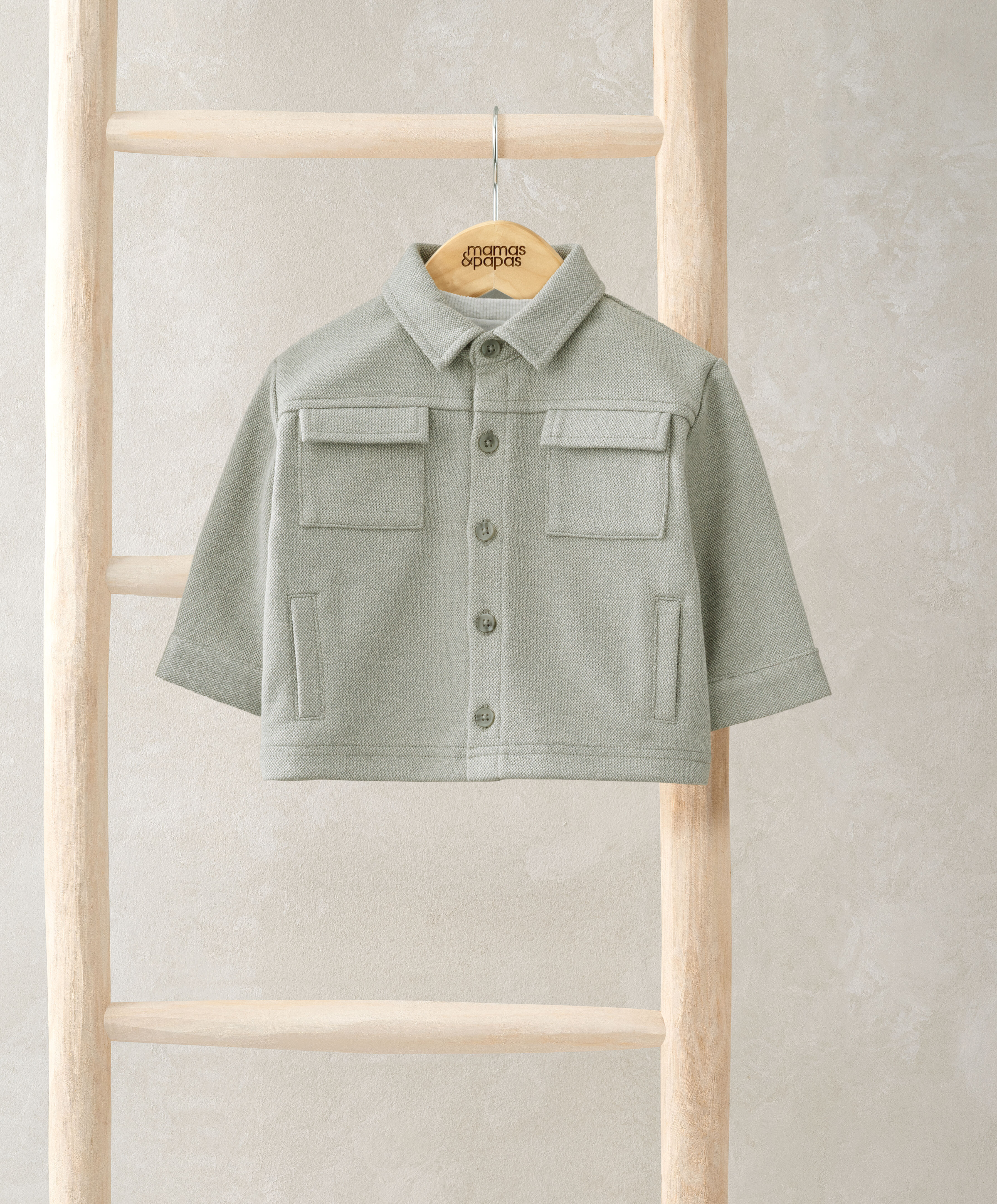 2 Piece Shacket & Tee Set