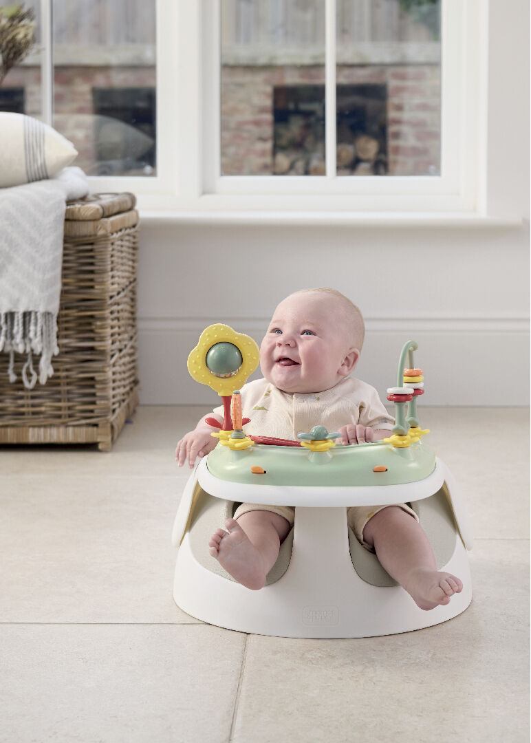 Baby Snug & Activity Tray - Clay image number 3