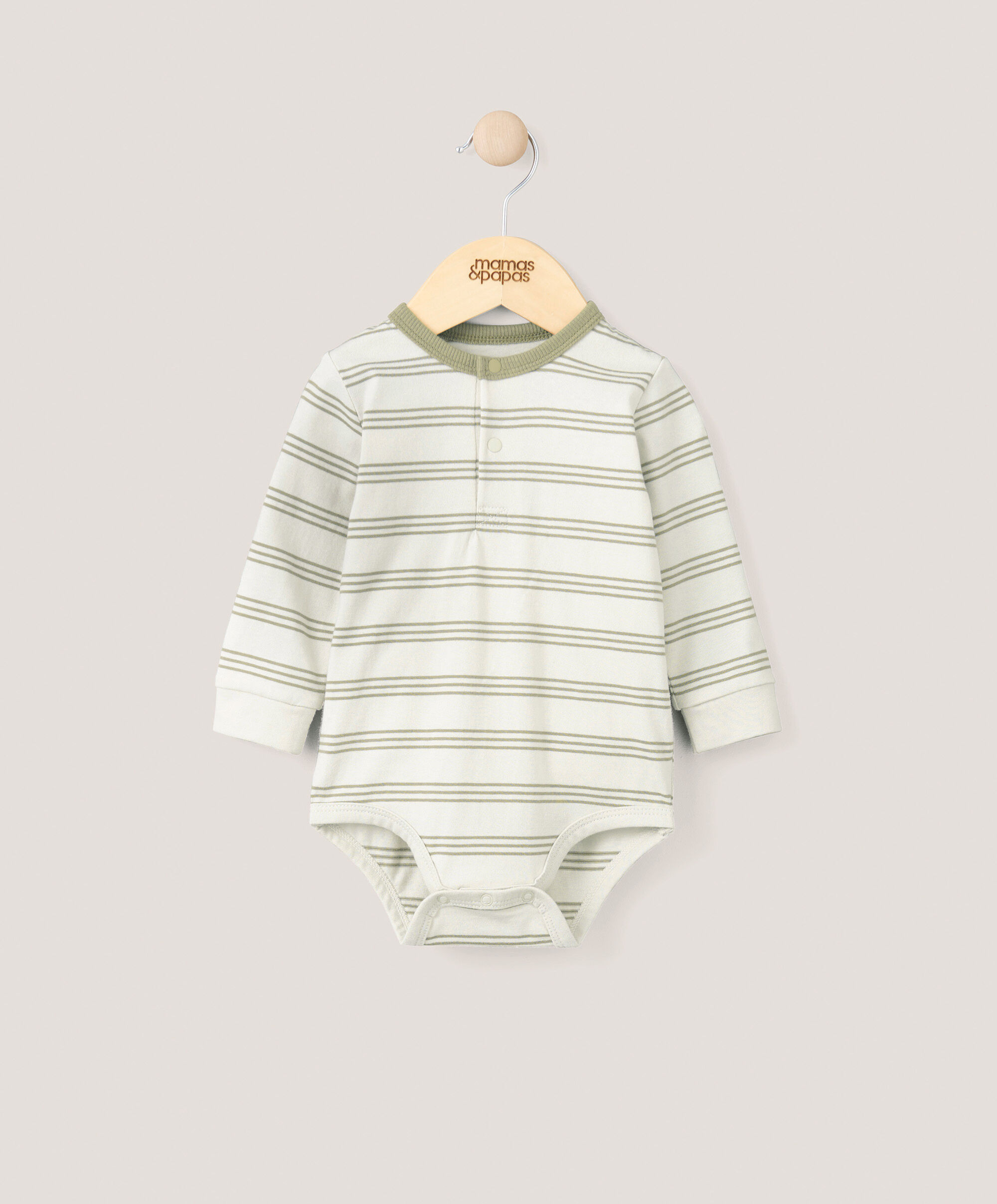 Striped Bodysuit - Green image number 1