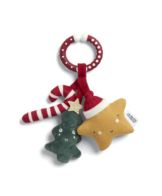 Festive Christmas Linkie Toy - Tree/Star/Candy