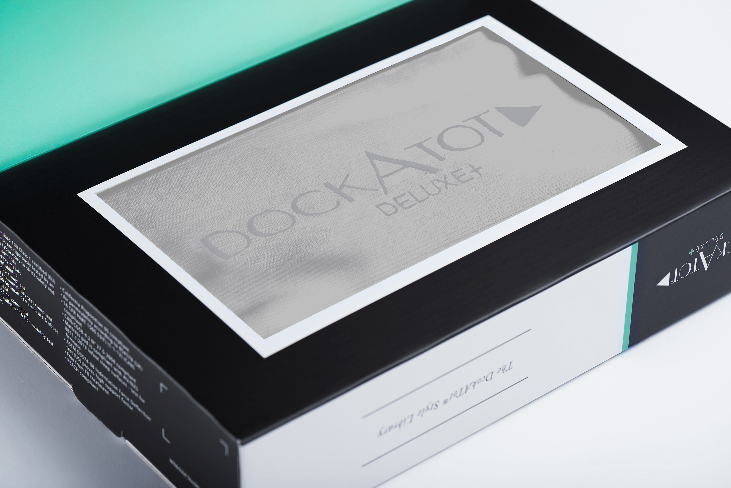 DockATot Deluxe+ Cover - Cloud Grey image number 1