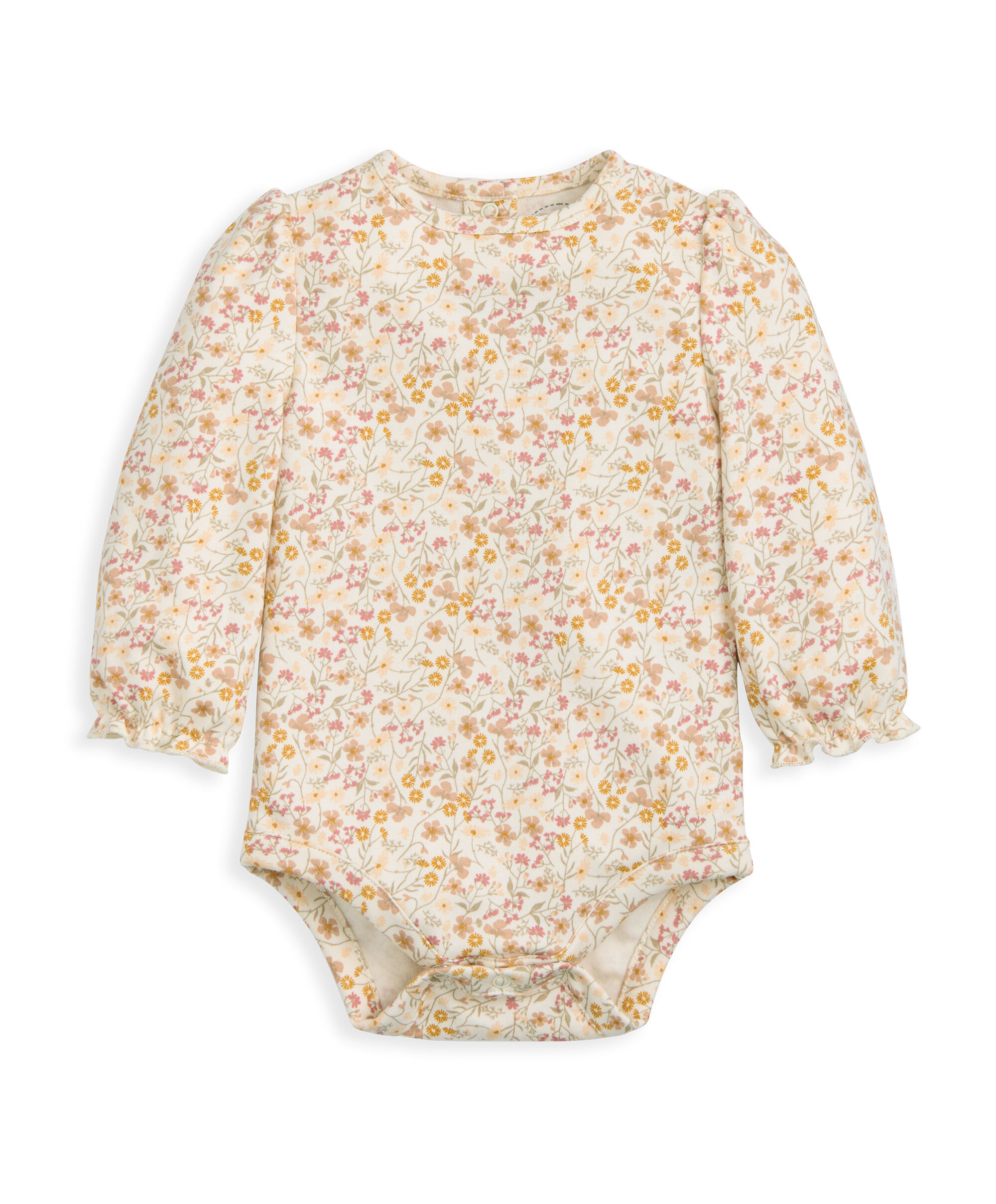 Welcome to the World Floral Baby Clothes 5 Piece Set image number 6