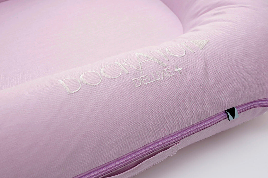 DockATot Deluxe+ Baby Pod - Lilac Chambray image number 4