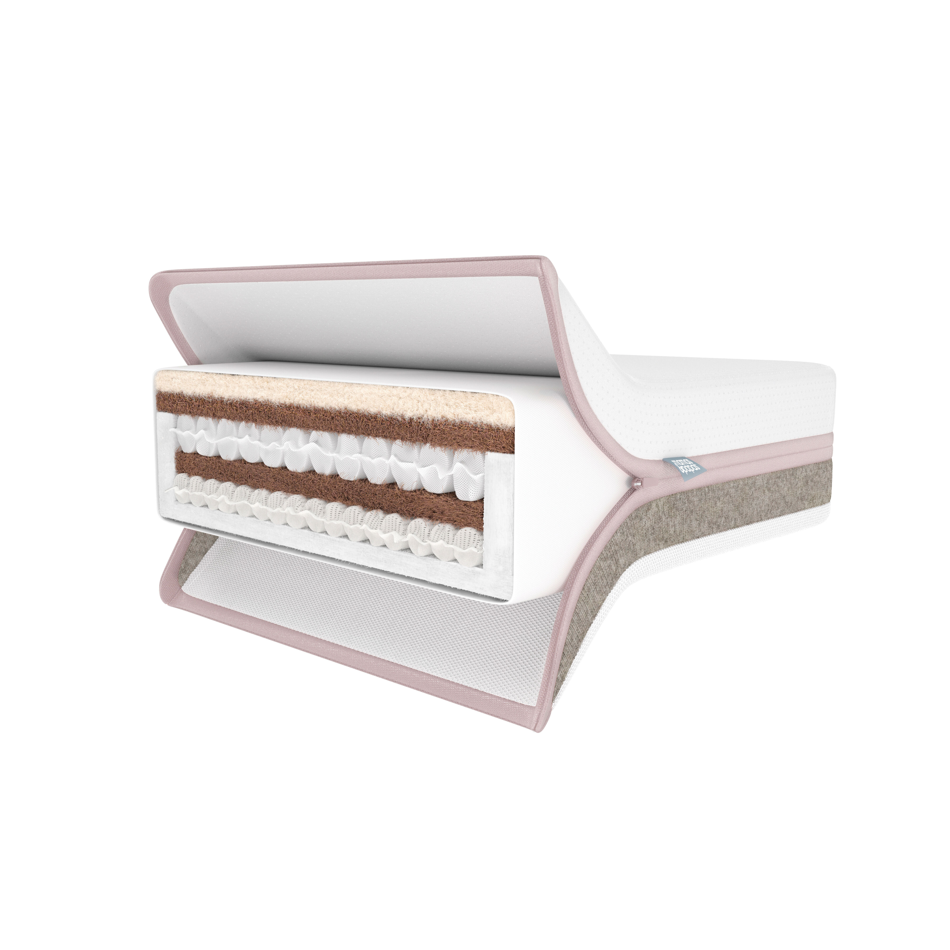 Luxury Hybrid Twin Cotbed Mattress image number 3