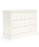 Oxford Wooden 6 Drawer Dresser & Baby Changing Unit - White image number 6