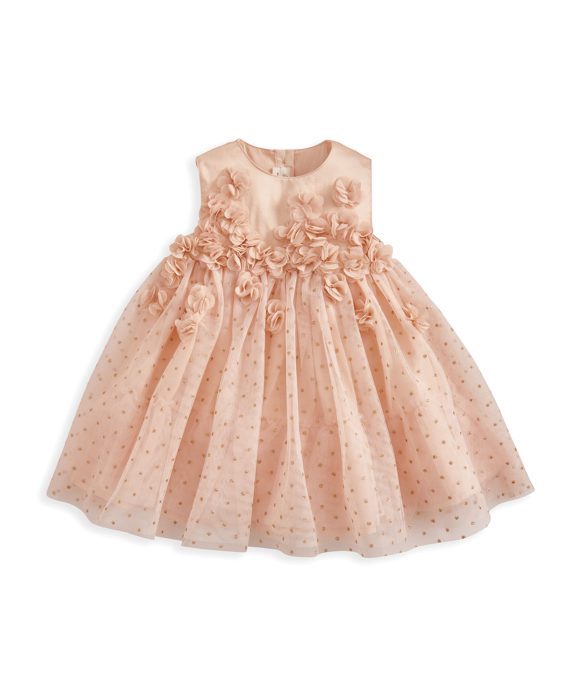 Pink 3D Flower Dress image number 2