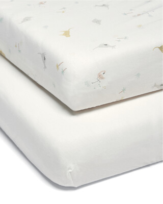 Cotbed Fitted Sheets (Pack of 2) - Wildly Adventures