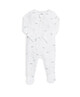Whale Sleepsuit - White image number 2