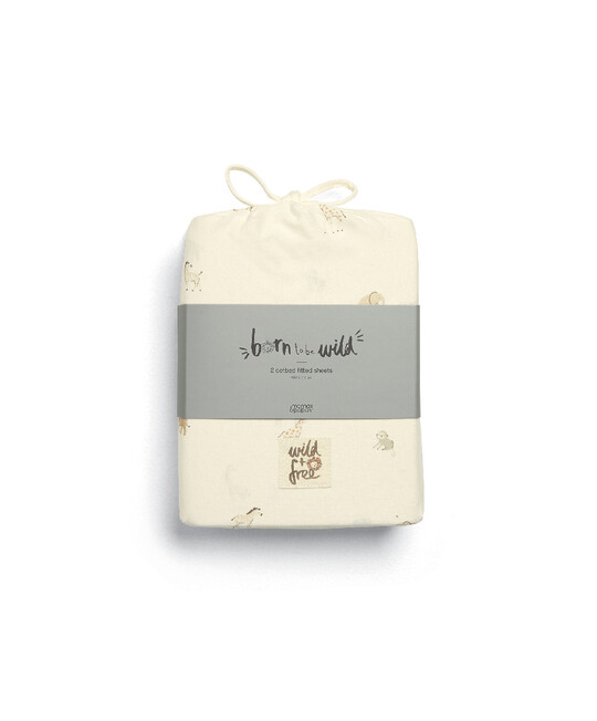 Safari & Marl Fitted Sheets - Multipack Of 2 image number 2