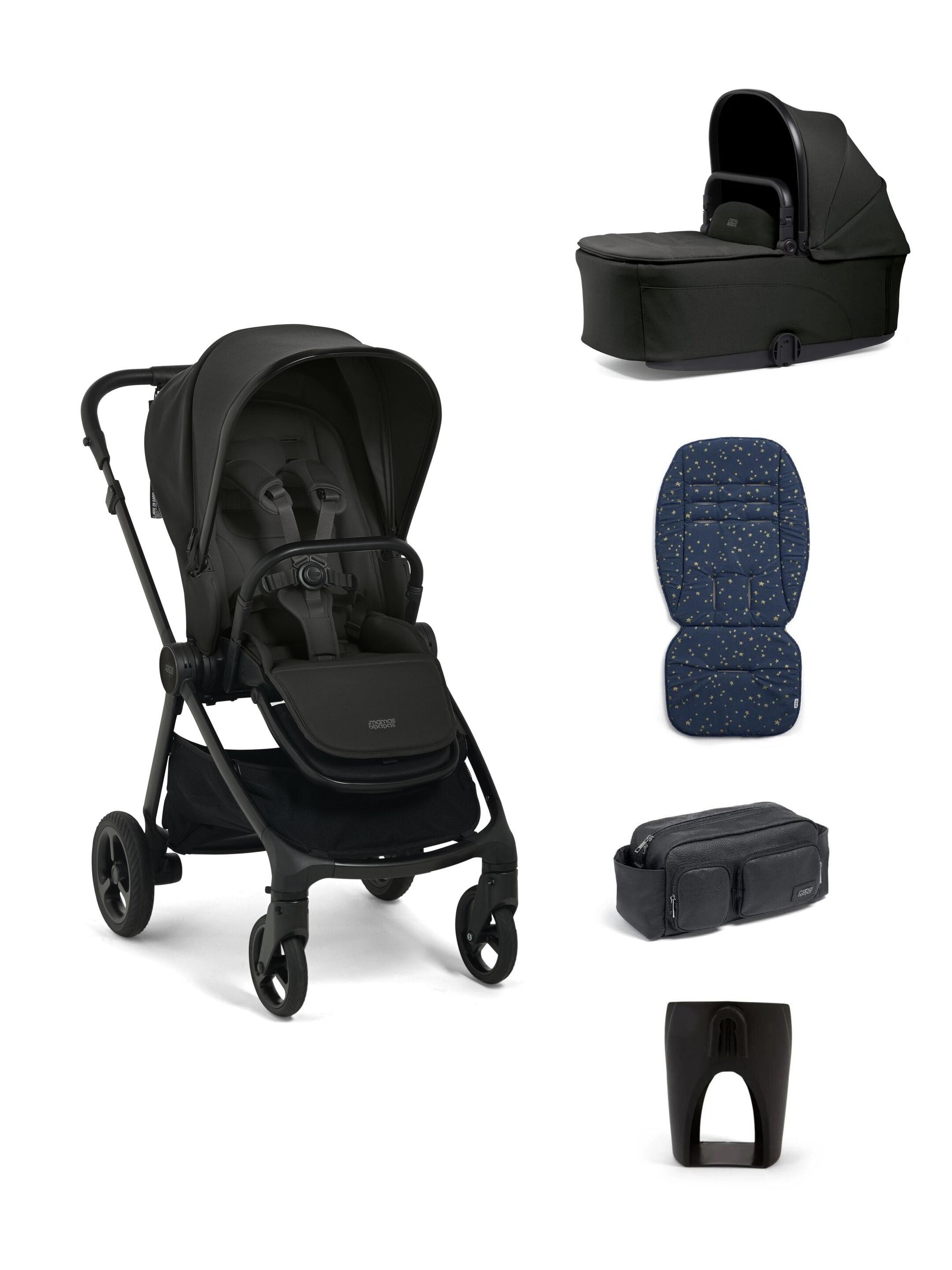 Vardo Noir Pushchair 5 Piece Bundle 