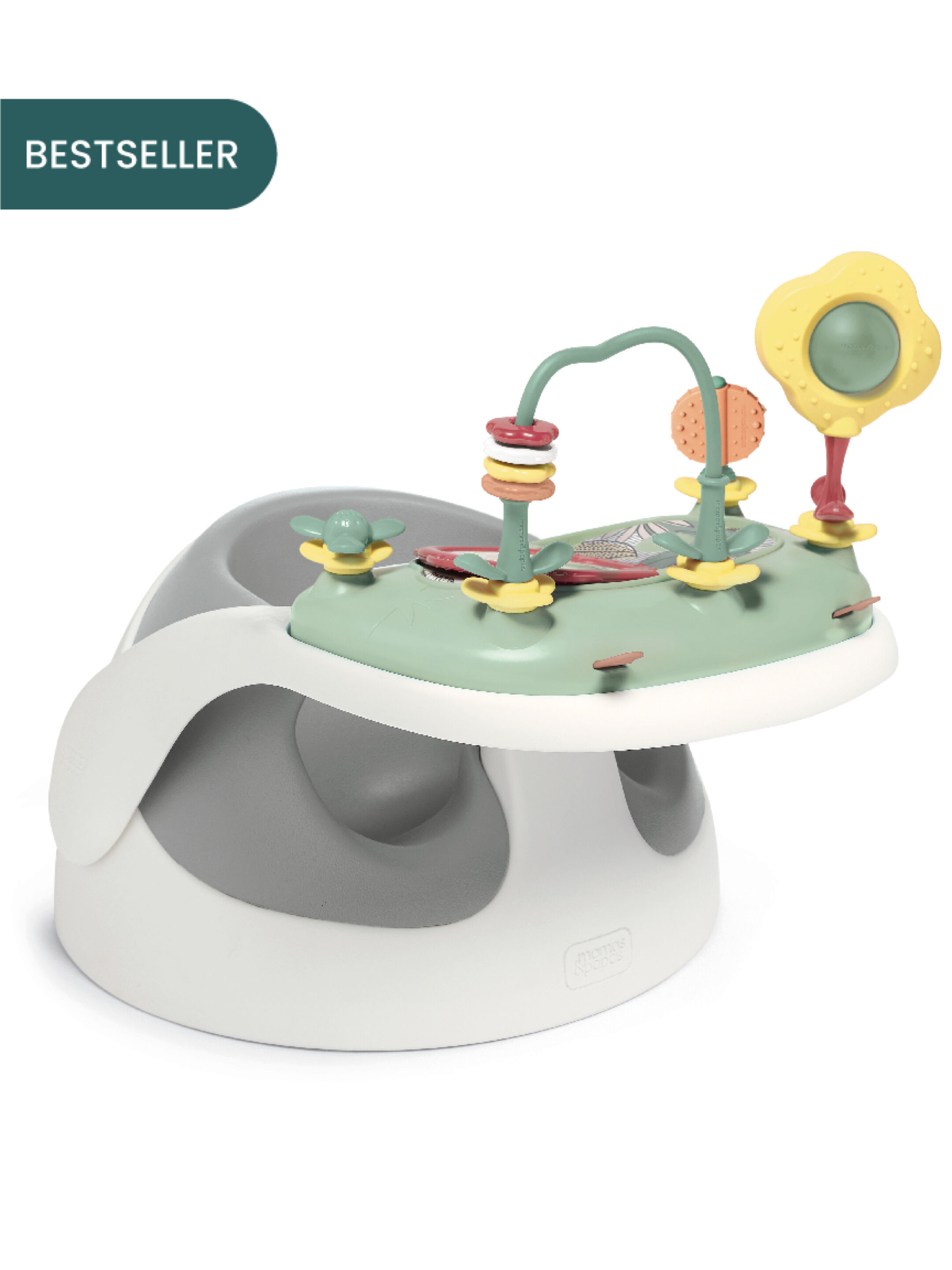Baby Snug & Activity Tray - Pebble image number 2