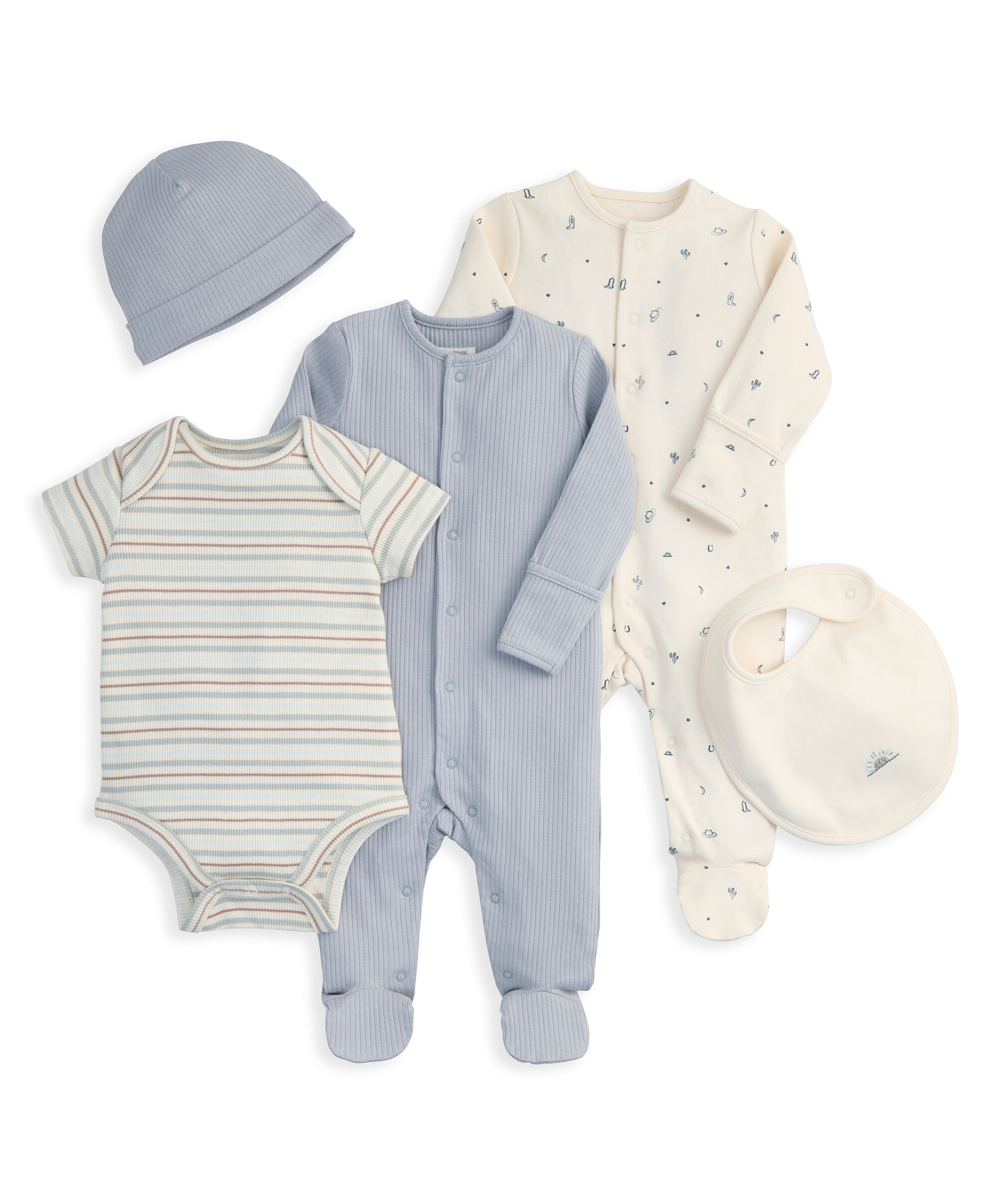 Welcome to the World 5 Piece Baby Clothes Set image number 2