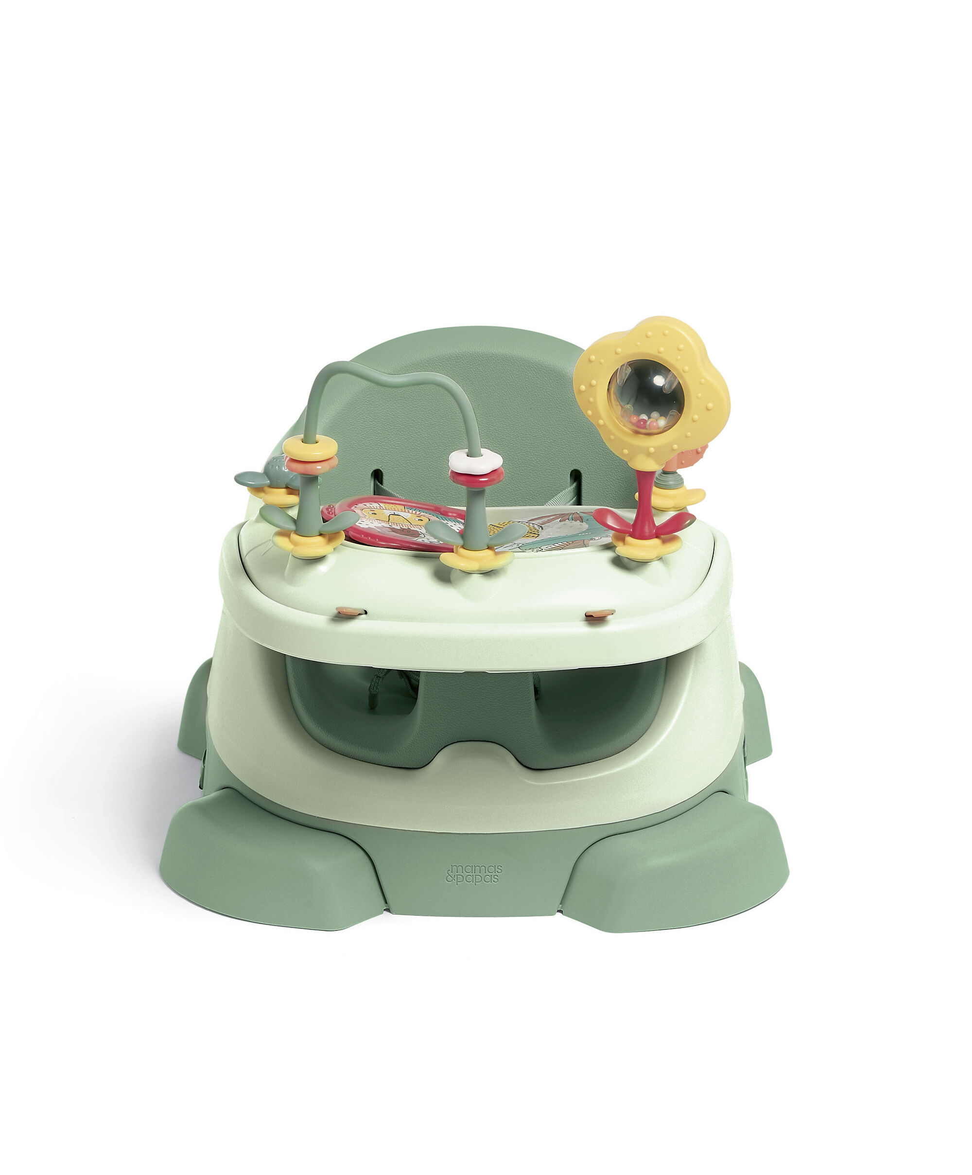 Bug 3-in-1 Floor & Booster Seat with Activity Tray - Eucalyptus image number 9