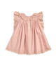 Broderie Frill Dress - Pink image number 3