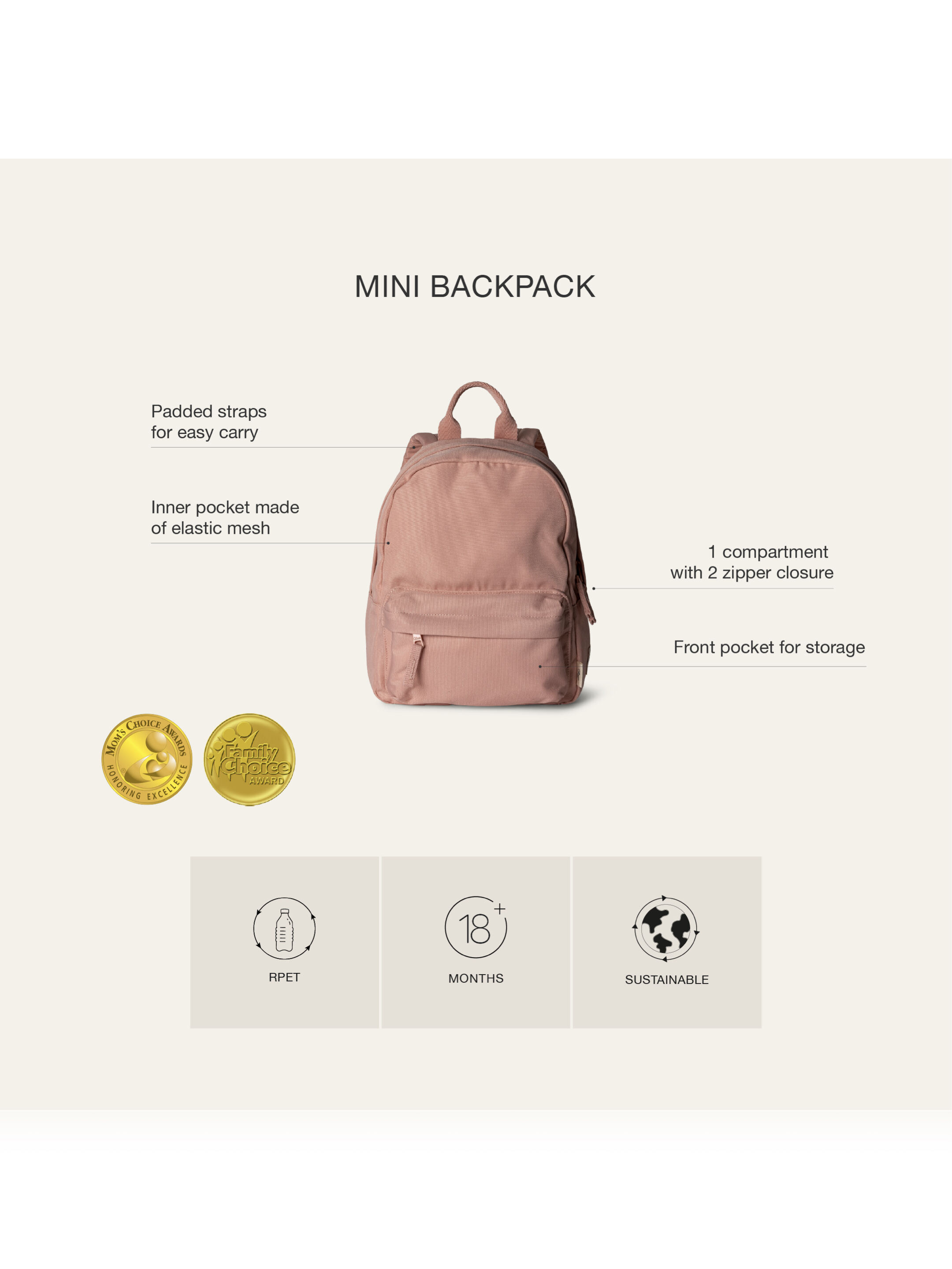 Mini Backpack - Vehicles image number 5