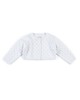 Fine Knit Cardigan - White image number 1