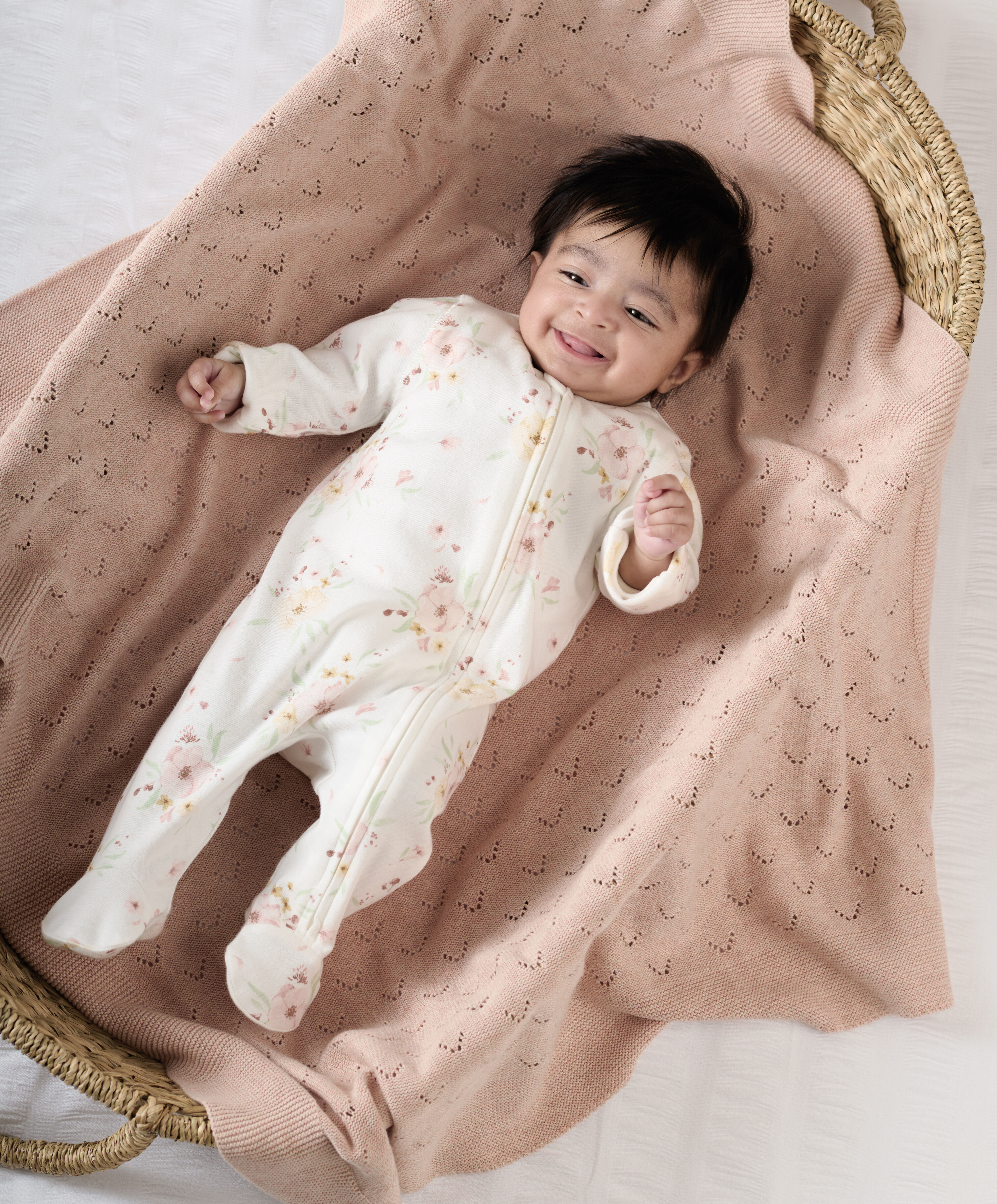 Large Floral Zip All In One image number 6