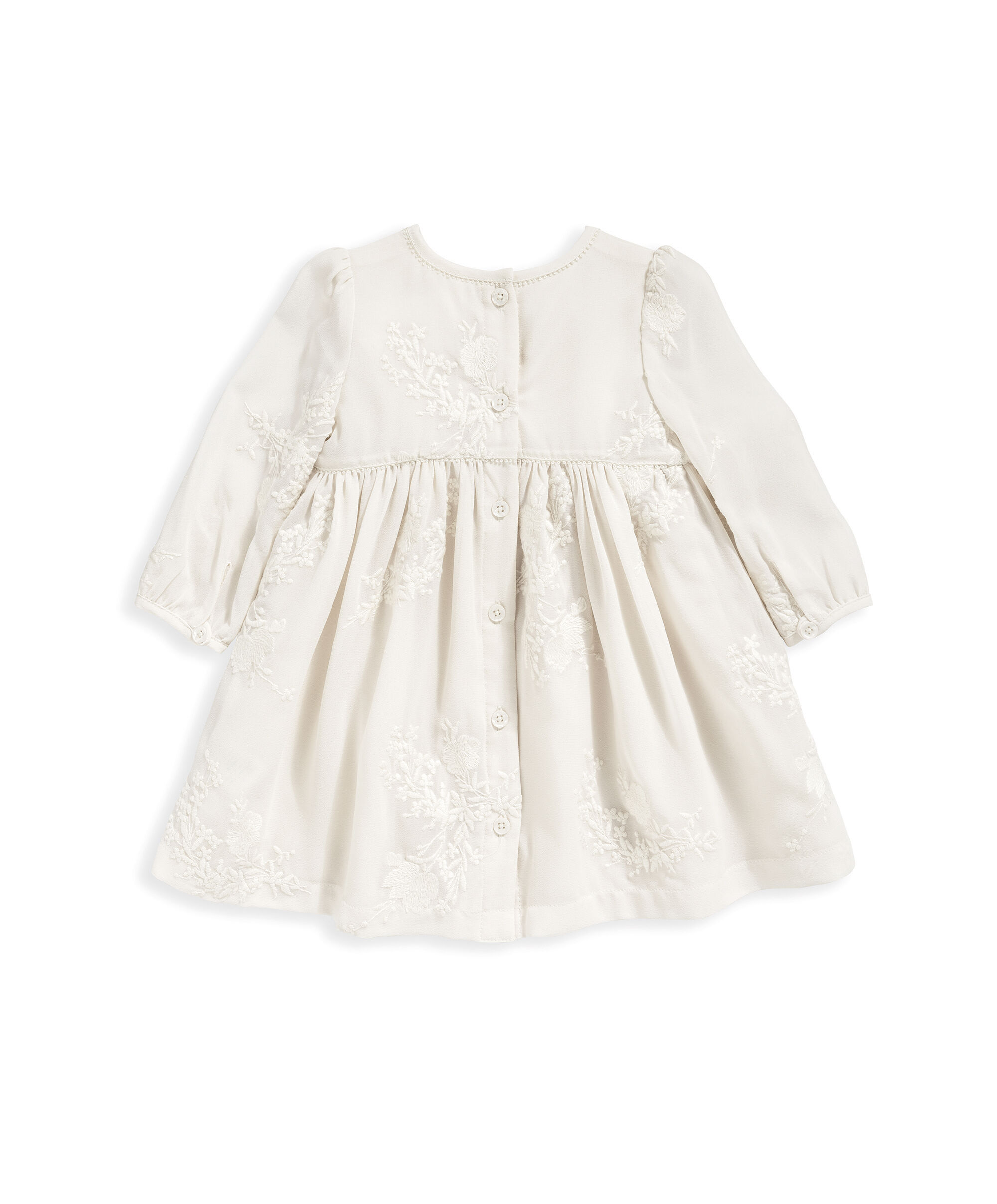 Long Sleeve Embroidered Dress image number 3