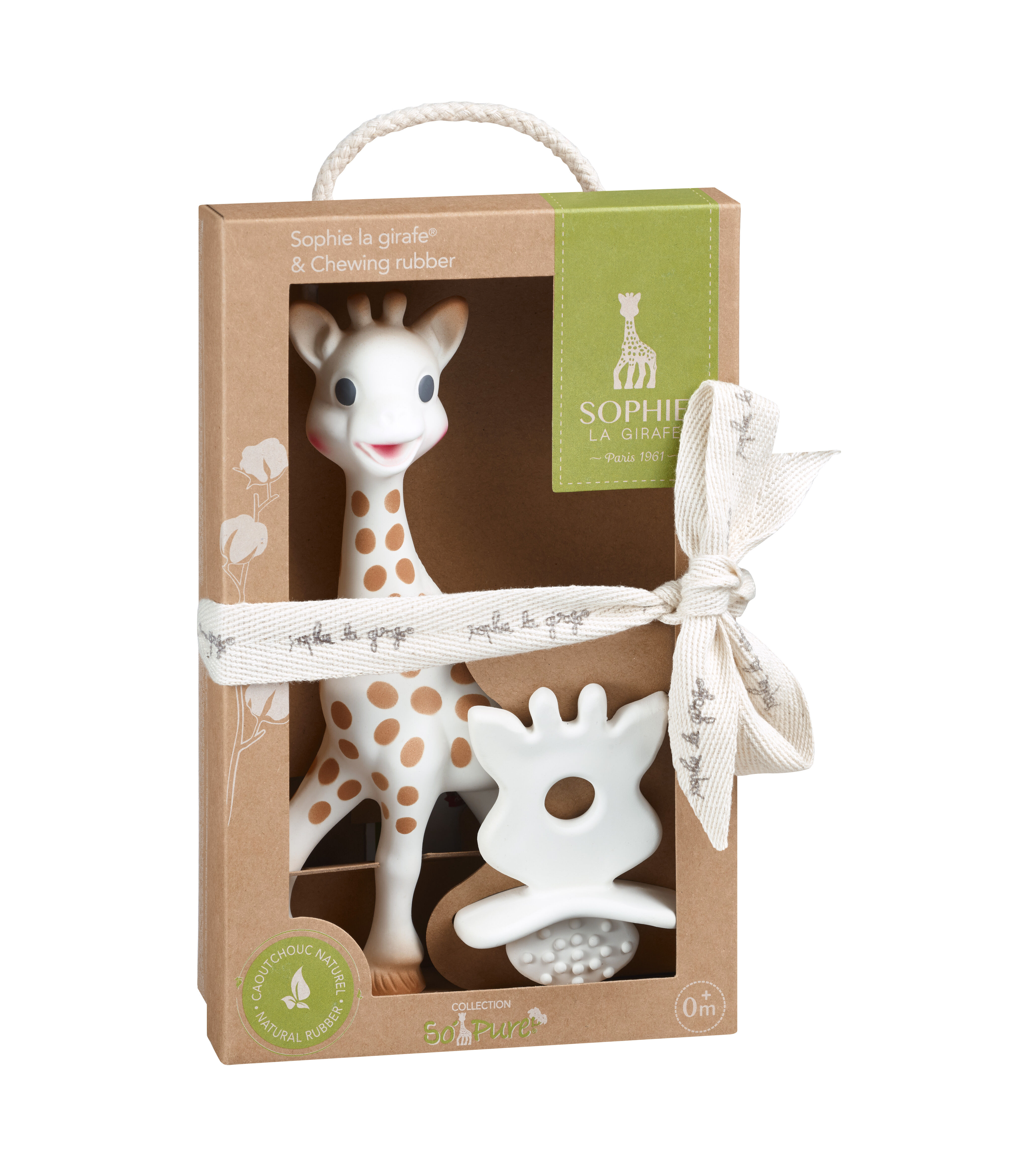 Sophie la girafe So'Pure Sophie La Girafe & Teething Rubber image number 1