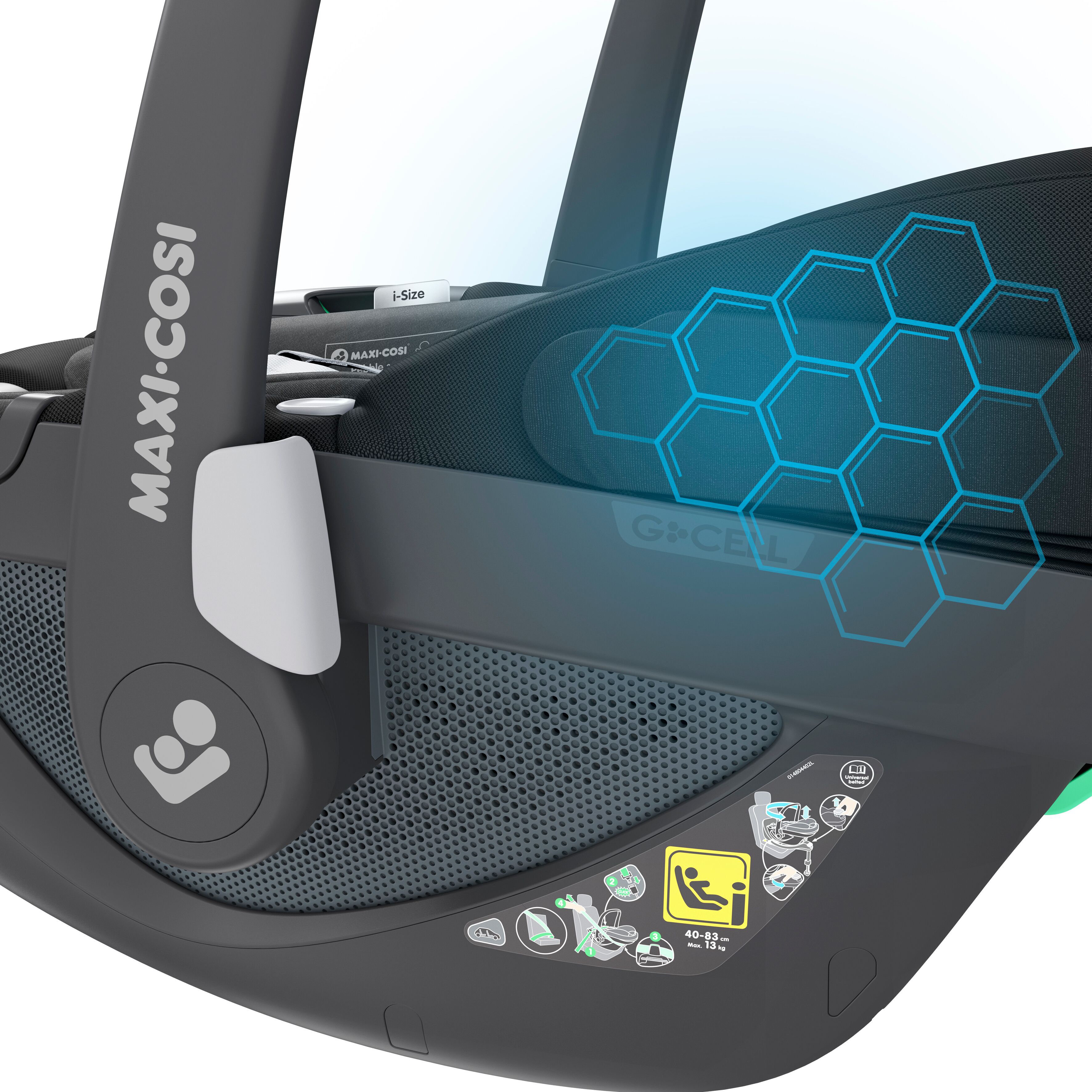 Maxi-Cosi Pebble 360 Car Seat Essential Black image number 11