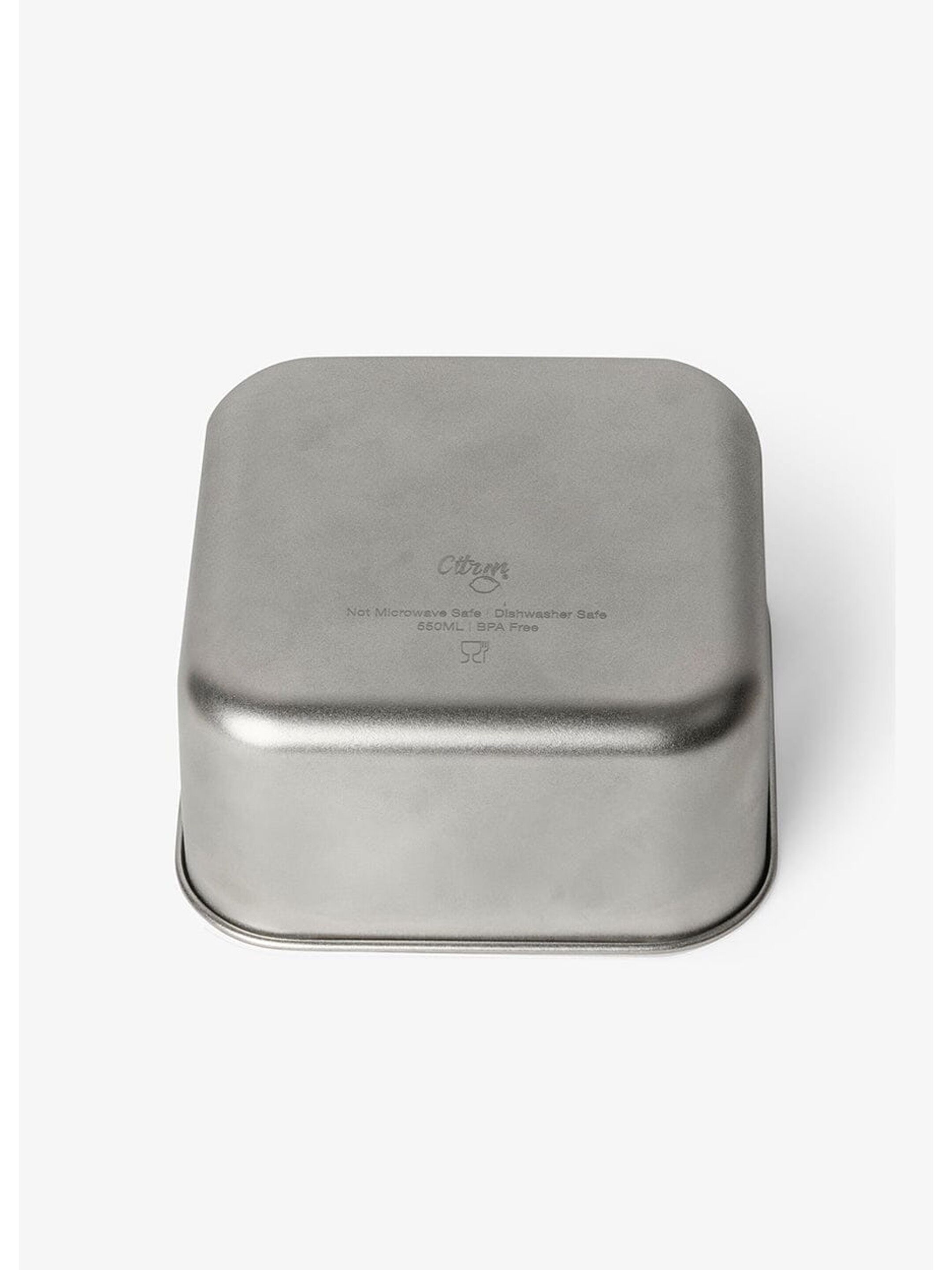 Citron Stackable Stainless steel Lunchbox - Set of 3 - Dino image number 5
