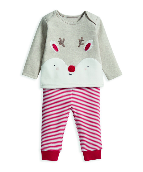 Reindeer Christmas Pyjamas image number 3