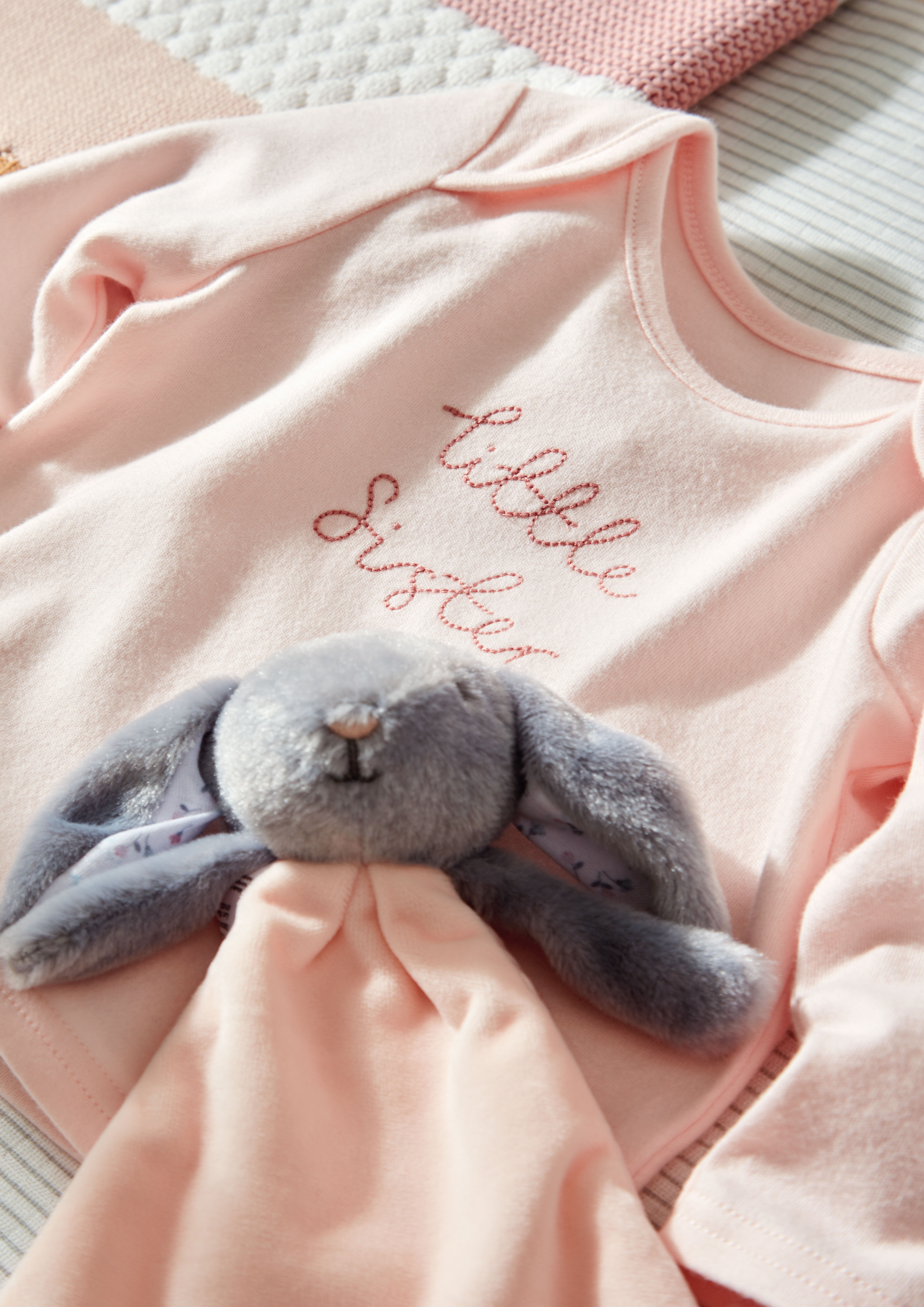 Little Sister Long Sleeve T-Shirt - Pink image number 5