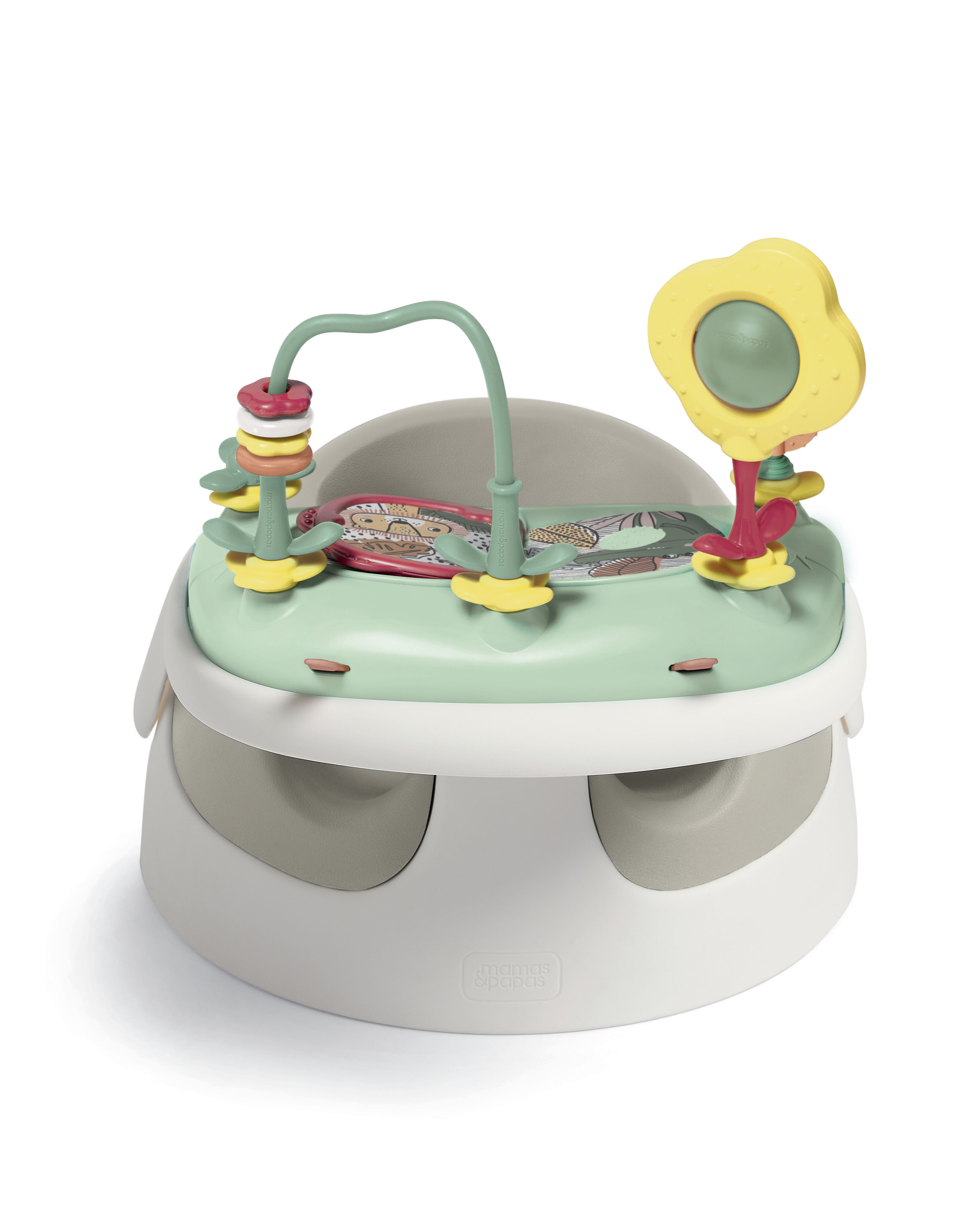 Snug Floor Seat with Activity Tray - Clay image number 7