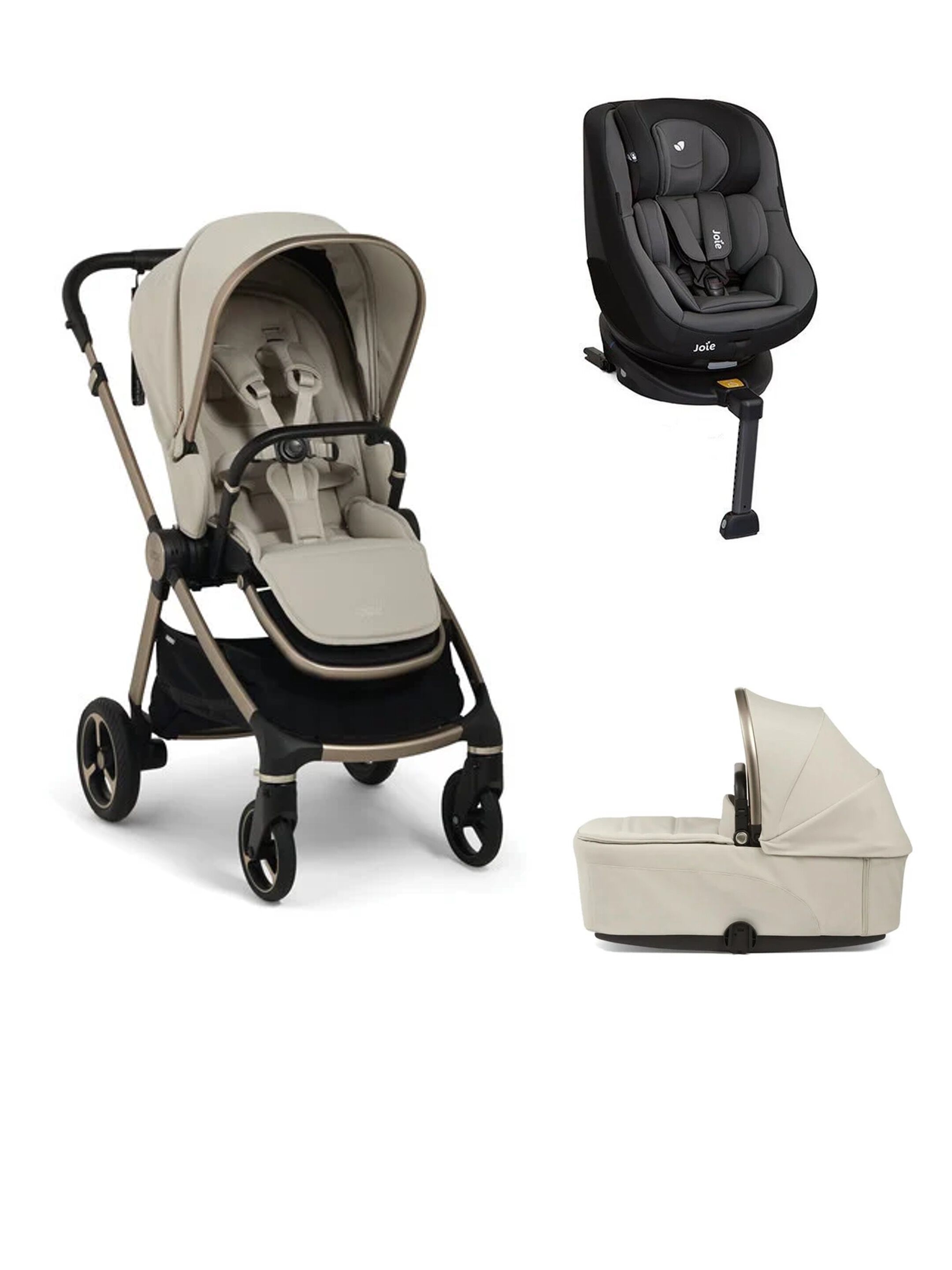 Vardo Storm Pushchair 3 Piece Bundle with Joie Car Seat