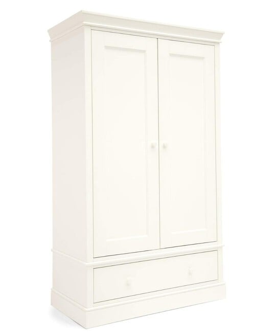 Oxford Wardrobe with Storage Drawer - Pure White image number 8