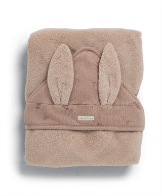 Hooded Baby Towel - Pink Bunny