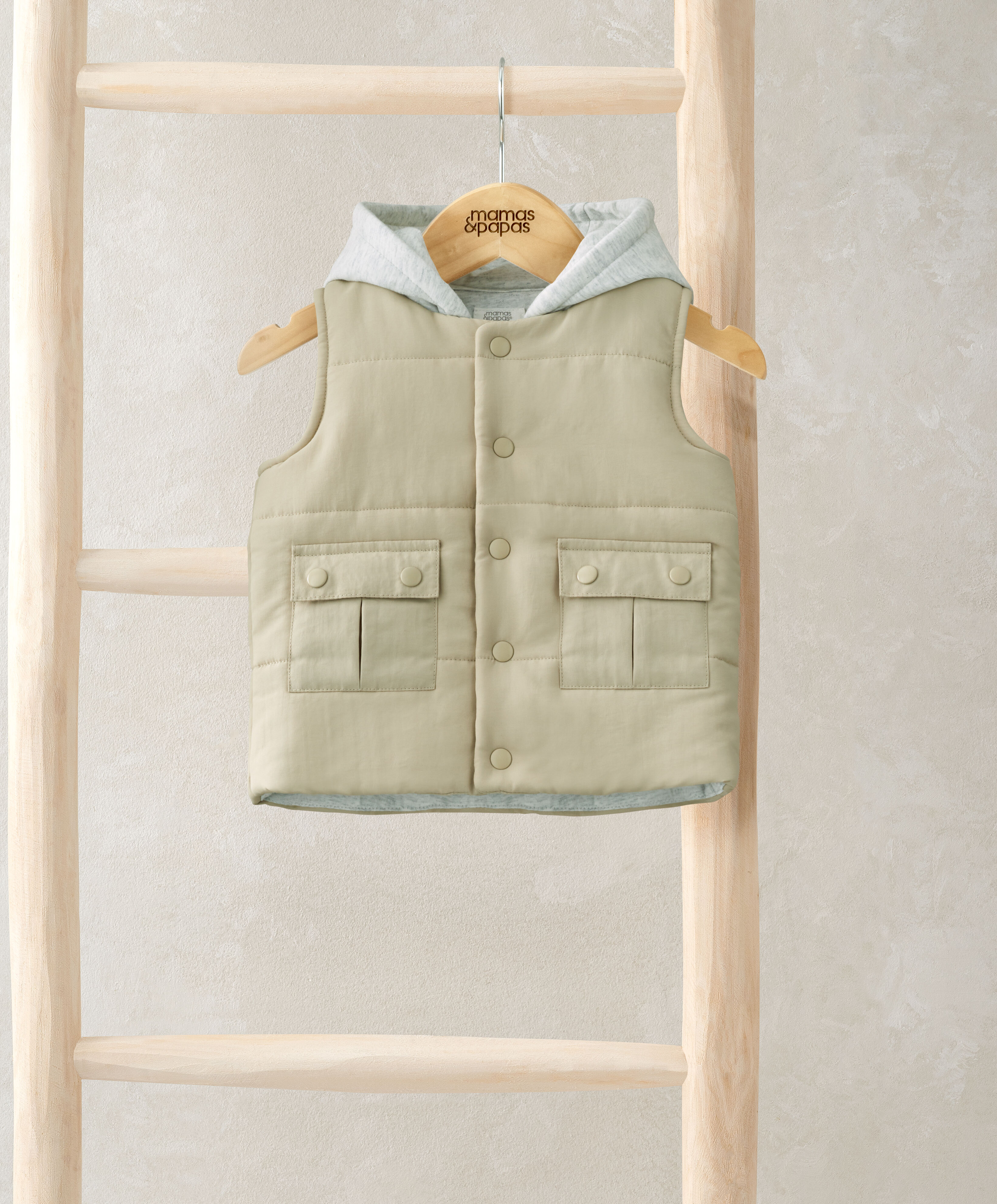 Hooded Gilet image number 1