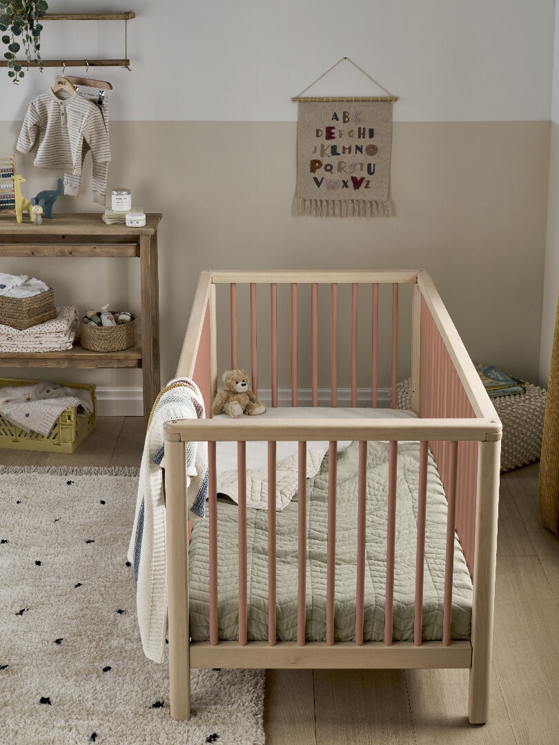 Compact Solo Cotbed - Natural Terracotta image number 6