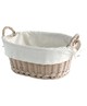 Basket & Liner - Willow White image number 1